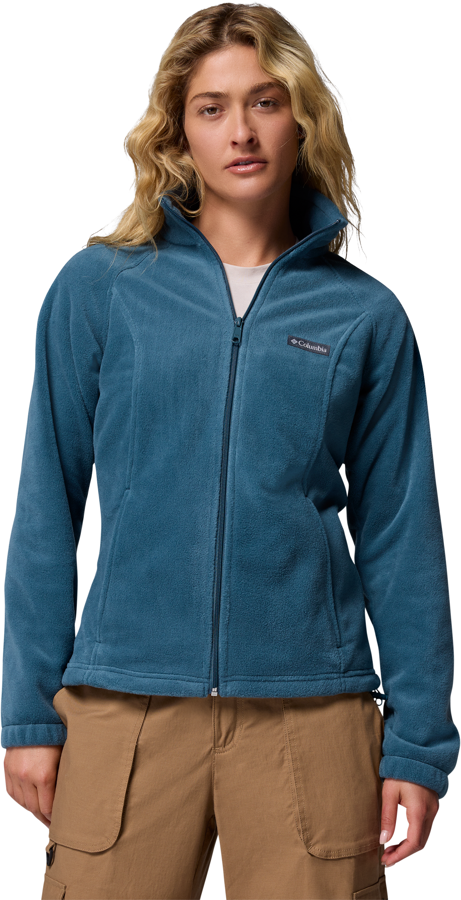 Image of Columbia Benton Springs Full-Zip Fleece Jacket - Everblue - S
