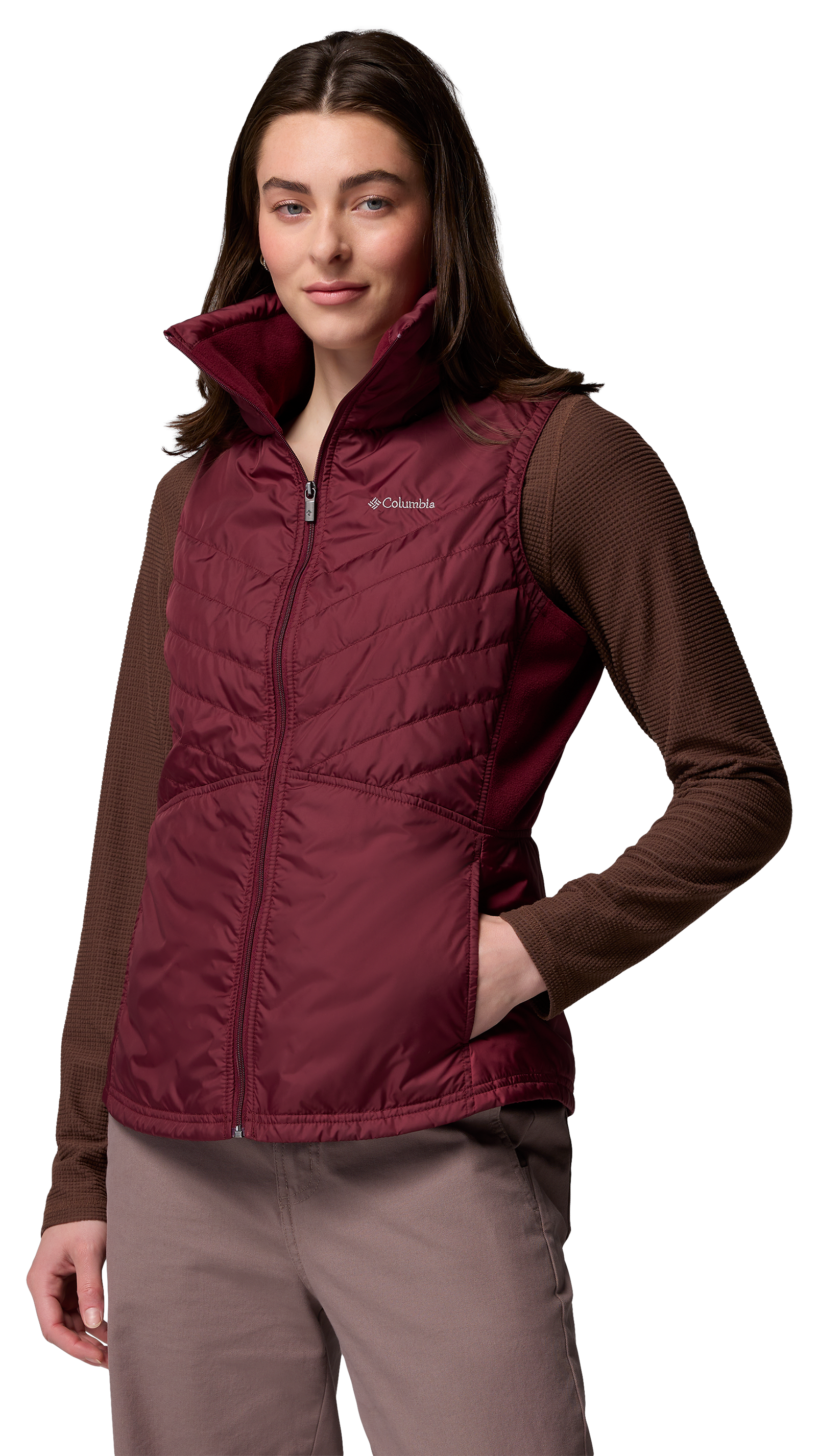 Columbia Columbia Mix It Around III Vest - Rich Wine - $45.00 at Bass Pro Shops