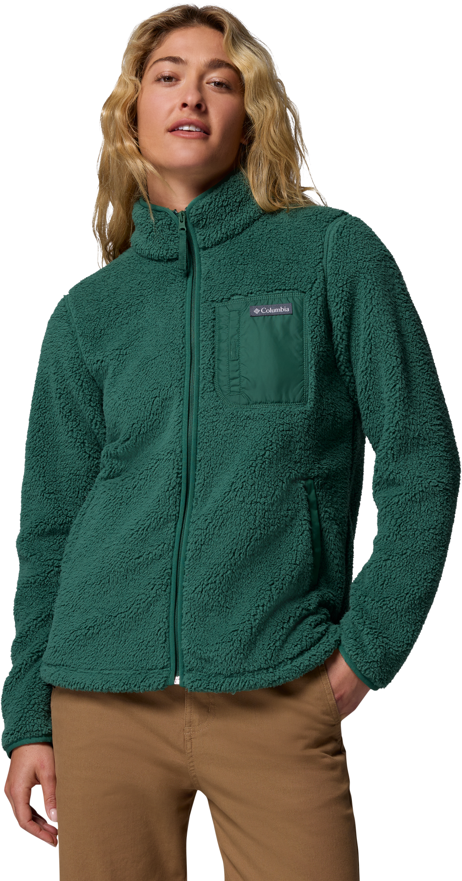 Image of Columbia West Bend II Full-Zip Jacket for Ladies - Rain Forest - S