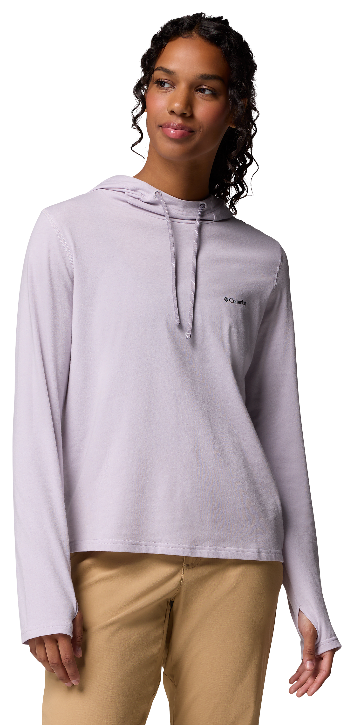 Image of Columbia Sun Trek Hoodie II for Ladies - Lavender Pearl - L