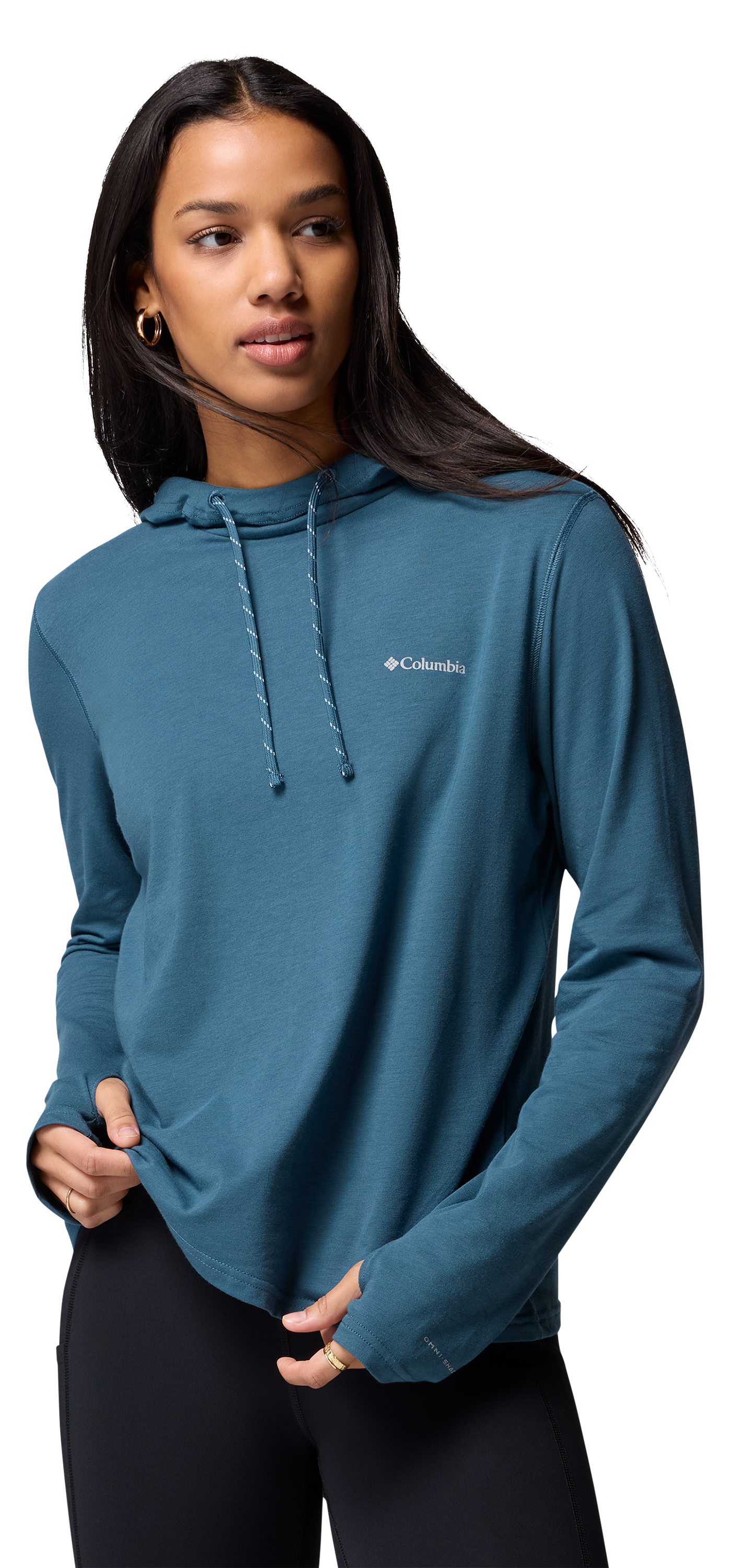 Image of Columbia Sun Trek Hoodie II for Ladies - Everblue