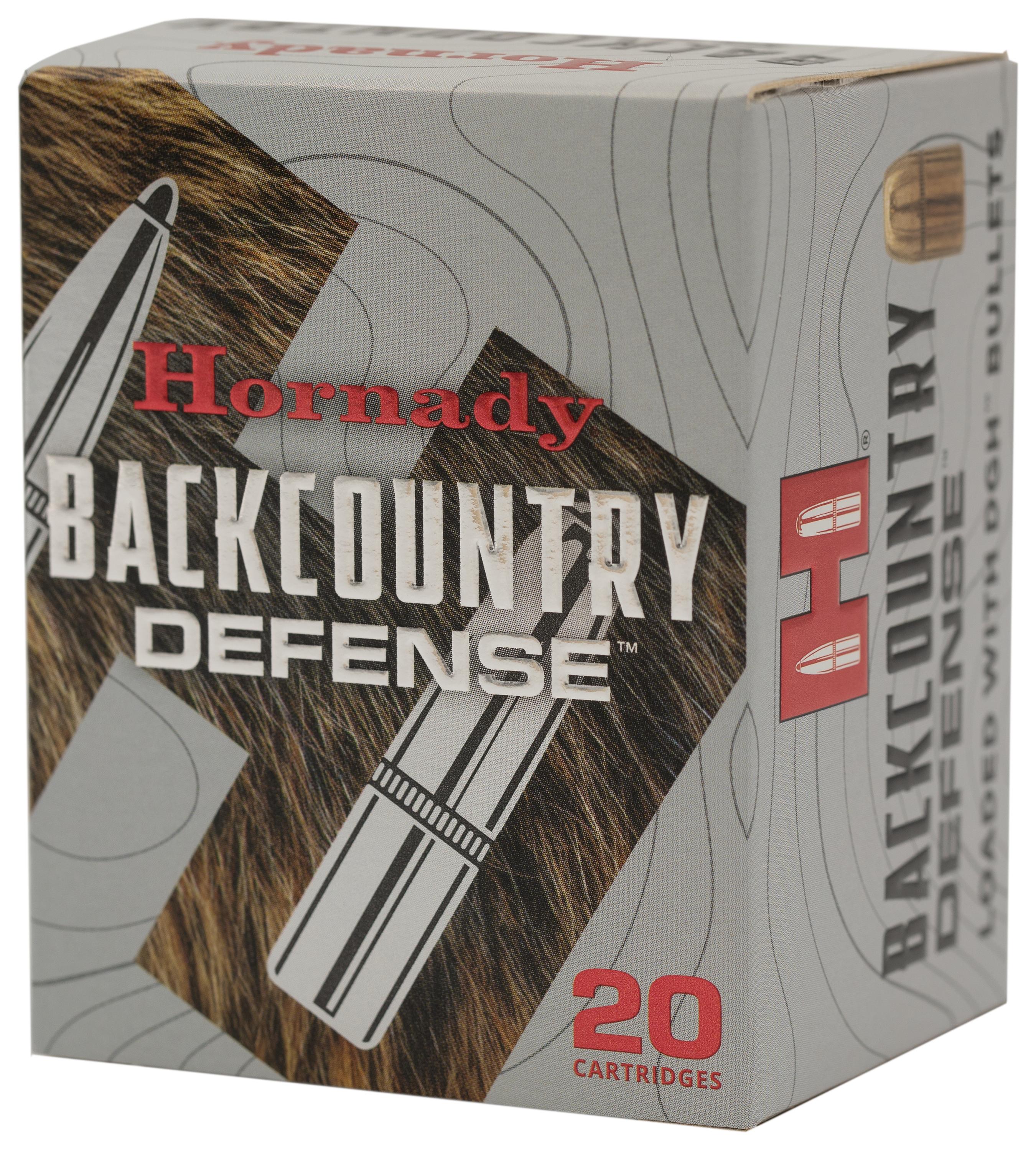 Image of Hornady Backcountry Defense .44 Rem Mag 240 Grain DGH Handgun Ammo
