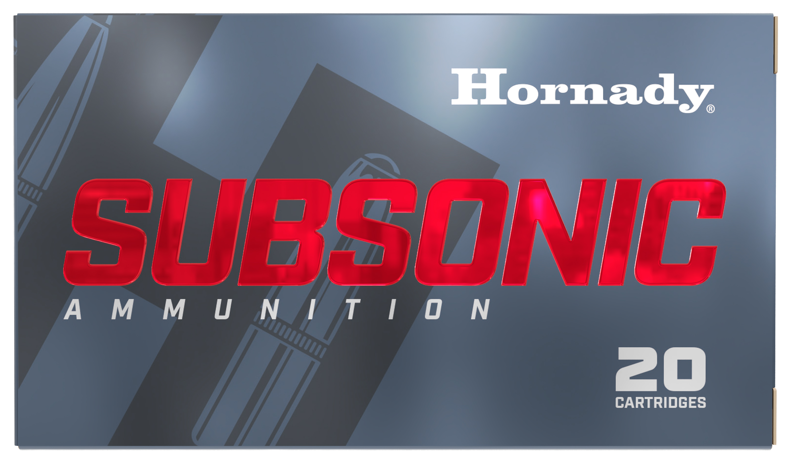 Image of Hornady Subsonic .338 ARC 307 Grain SUB-X Centerfire Rifle Ammo