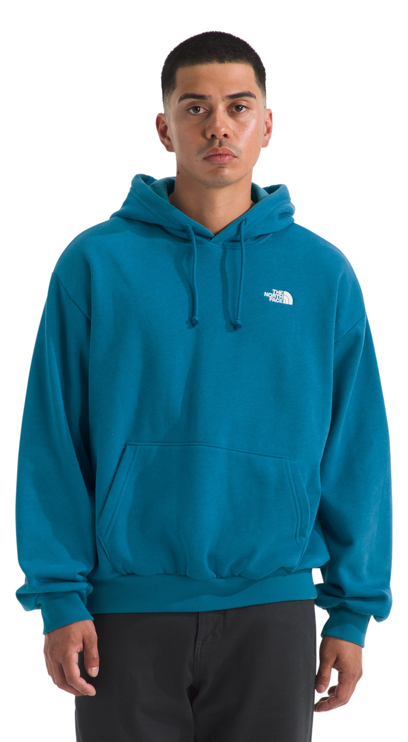 Image of The North Face Evolution Half Dome Oversized Hoodie - Dusk Blue