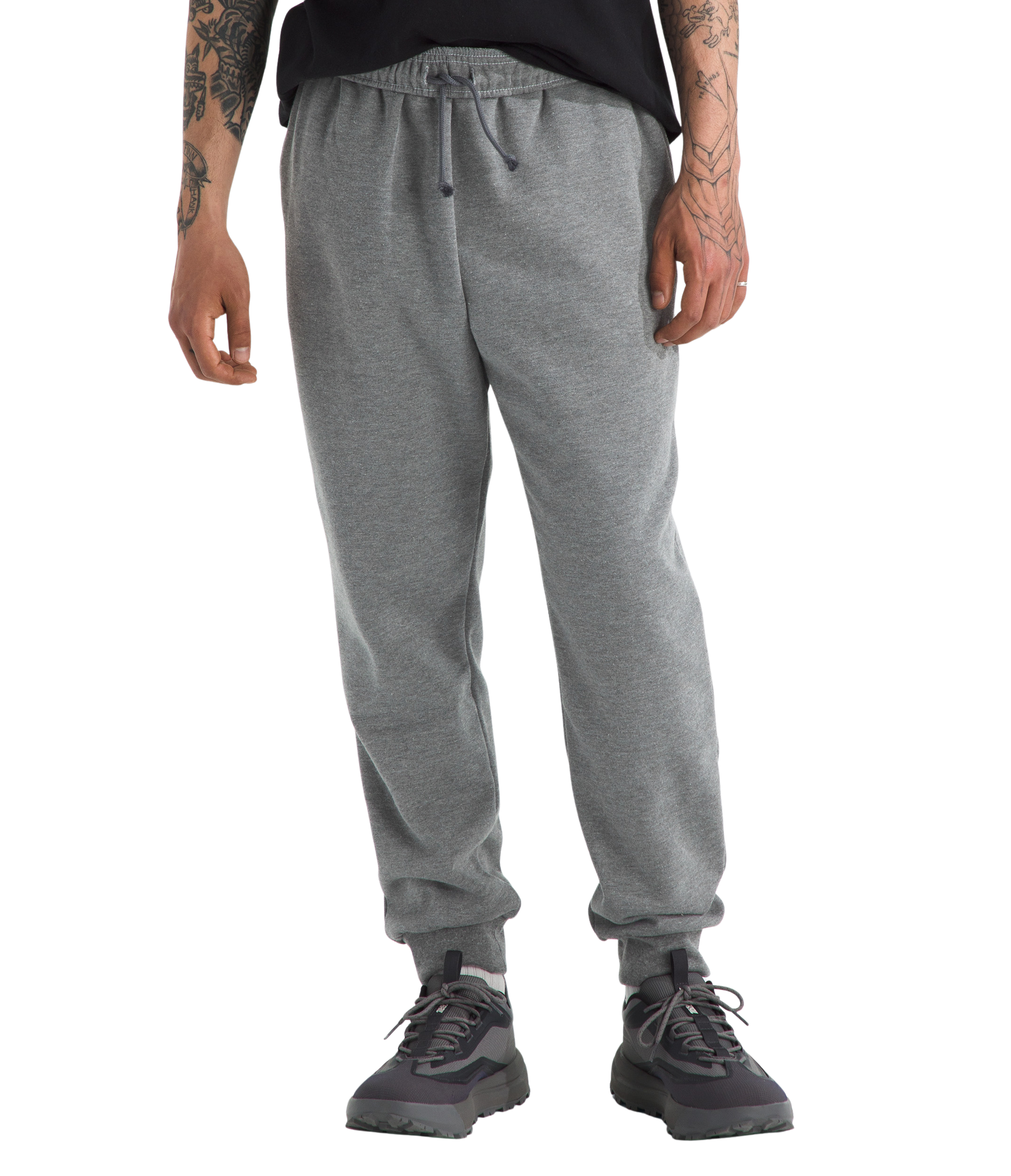 Image of The North Face Evolution EBM Joggers - Med Grey Heather