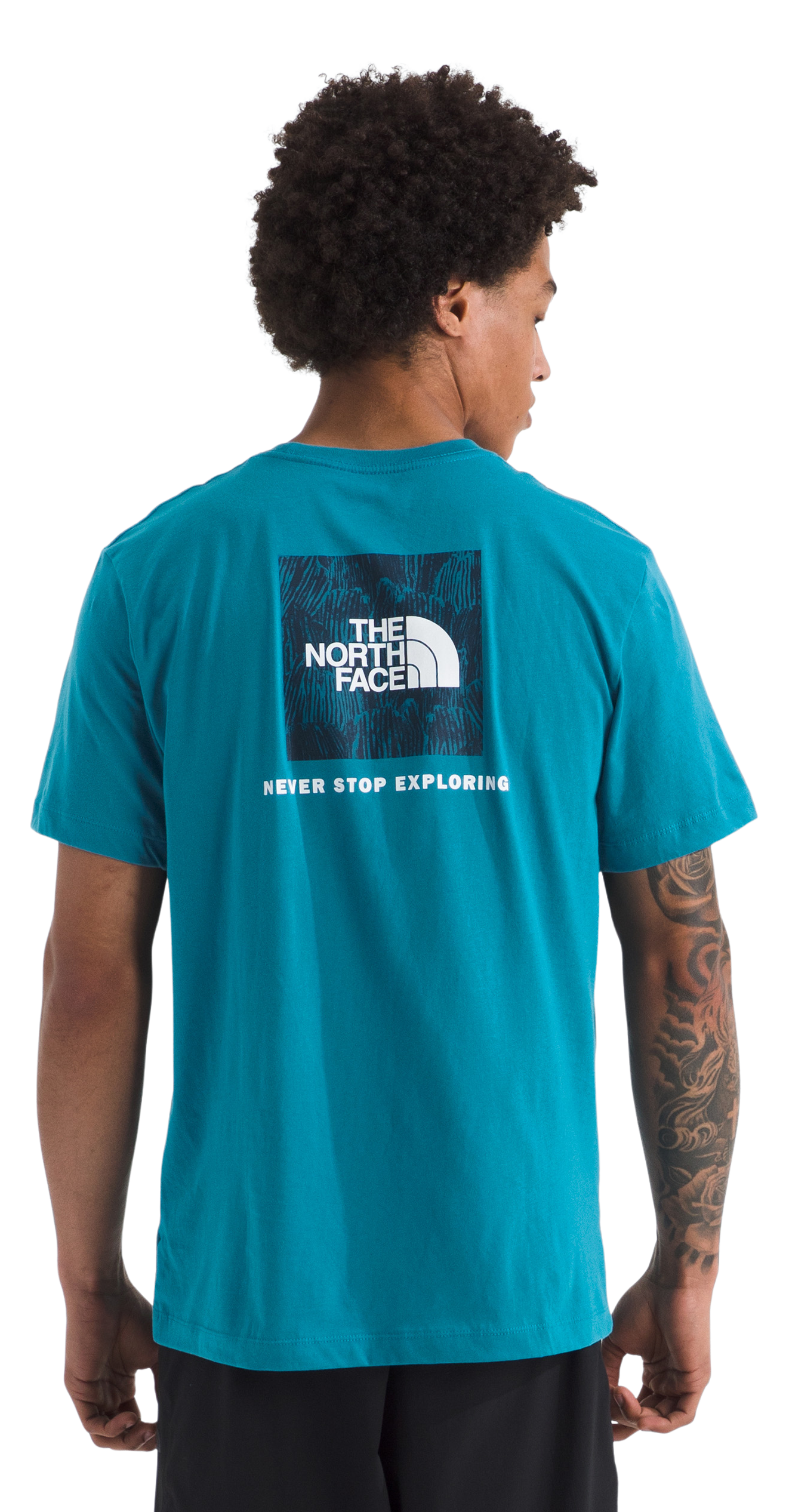 Image of The North Face Evolution Regenerative Ink Box NSE Short-Sleeve T-Shirt