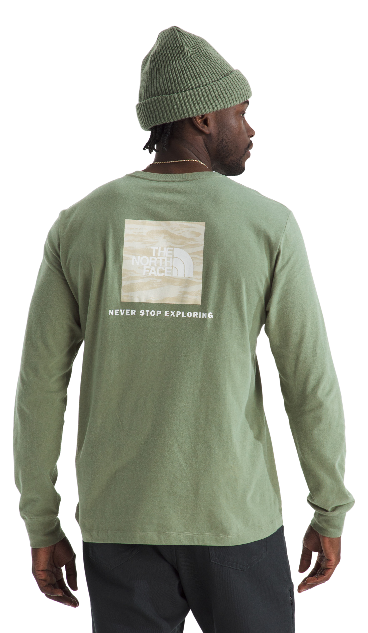 Image of The North Face Evolution Light Ink Box NSE Long-Sleeve Shirt