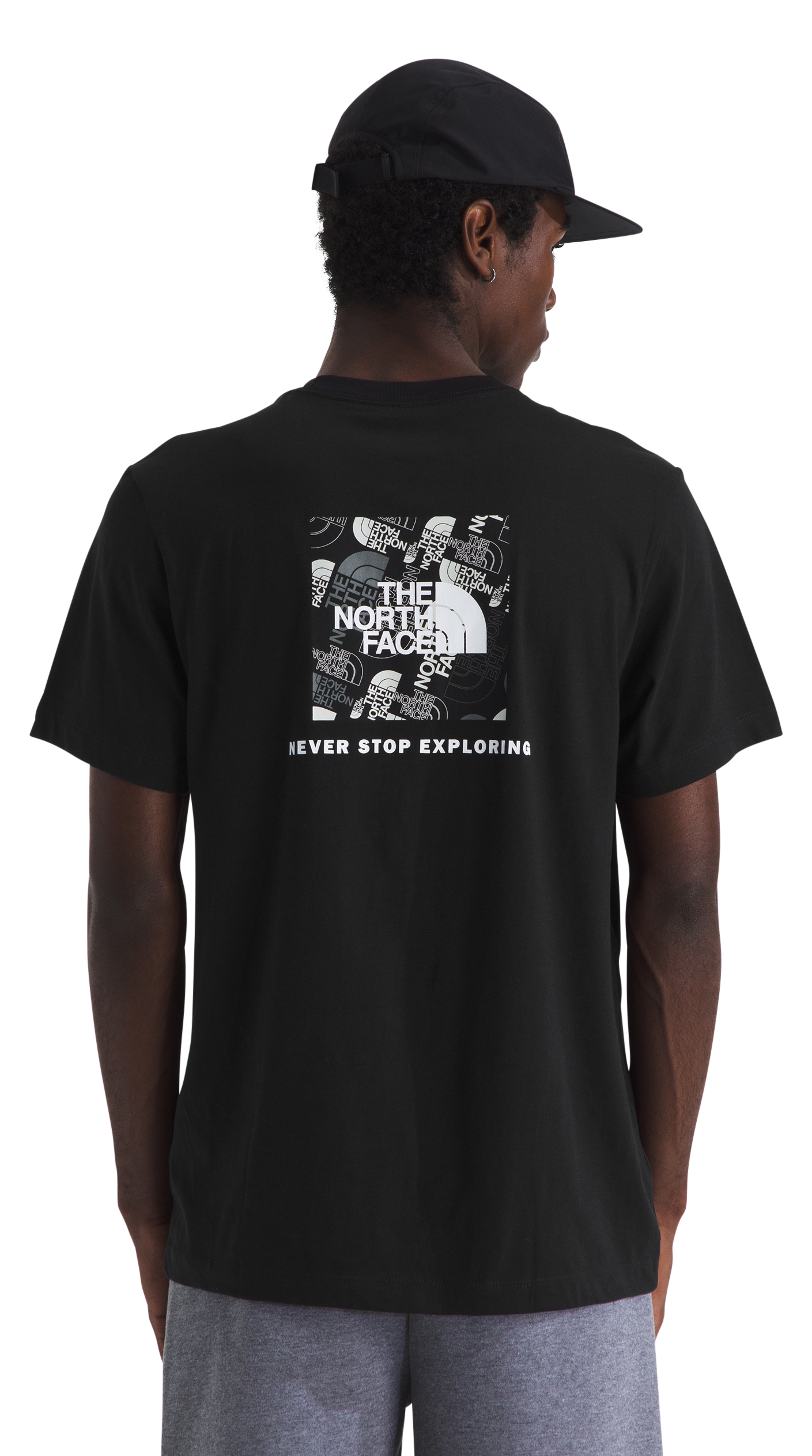 Image of The North Face Evolution Box Toss Short-Sleeve T-Shirt - Black - 2XL