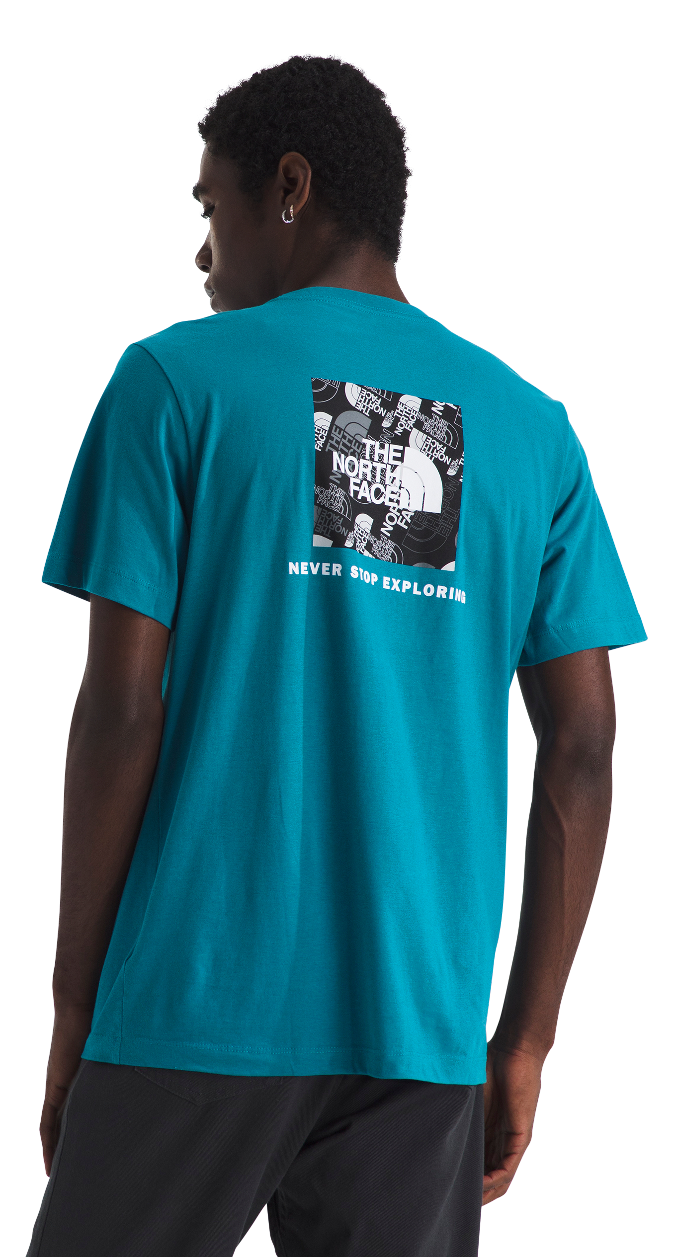 Image of The North Face Evolution Box Toss Short-Sleeve T-Shirt - Dusk Blue