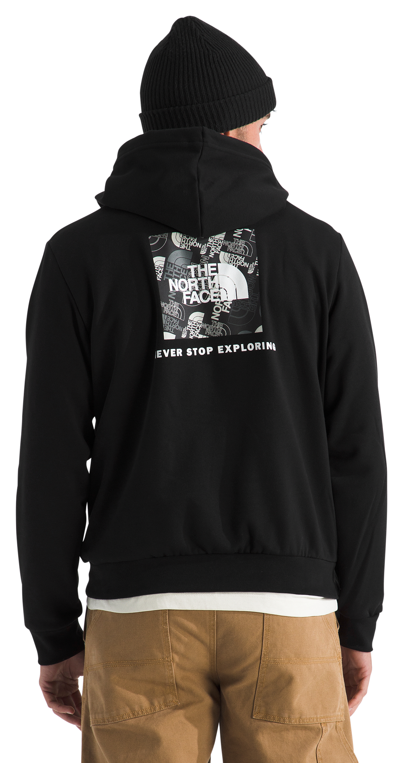 Image of The North Face Box Toss Hoodie - Black - 2XL