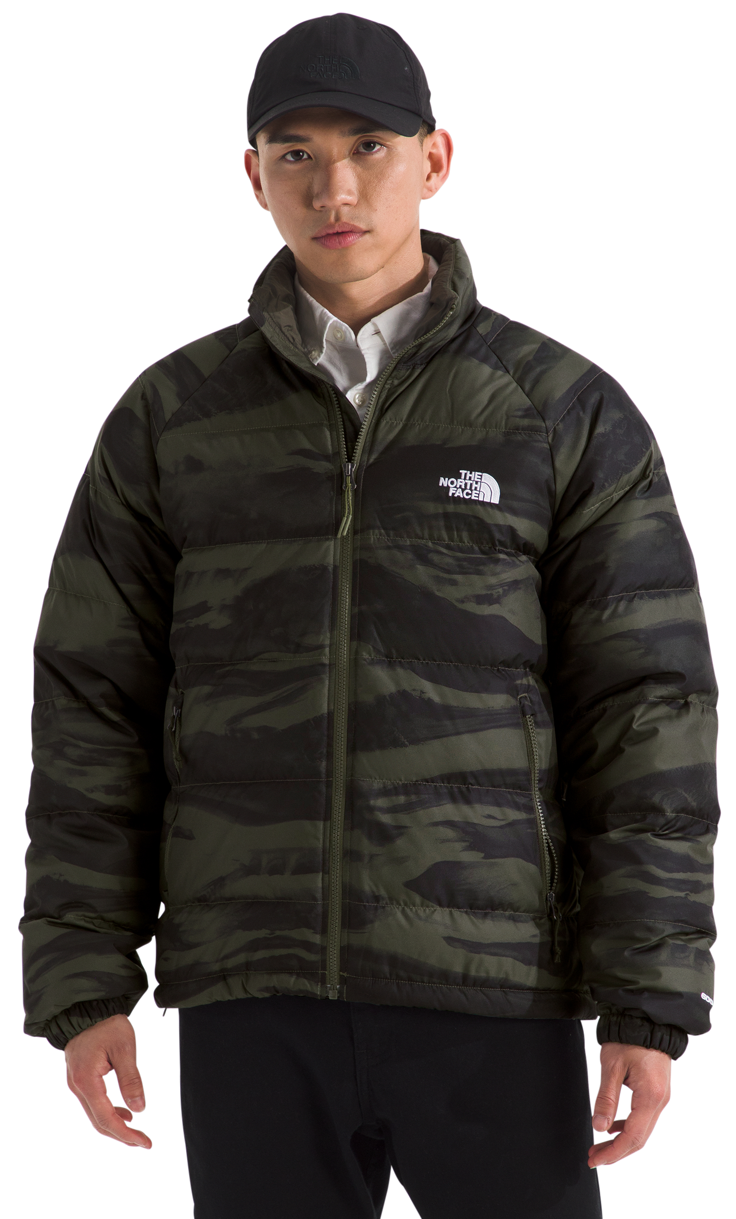 Image of The North Face Hydrenalite Down Printed Jacket - New Taupe Green - XL