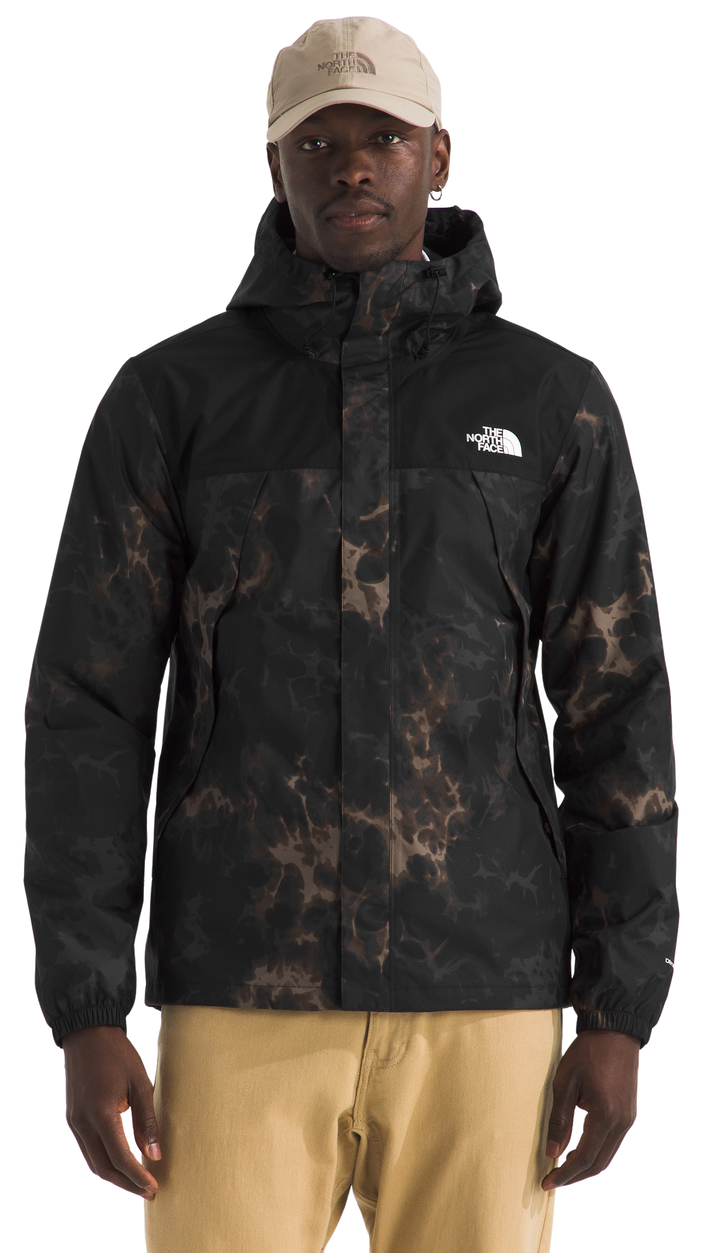 Image of The North Face Antora Printed Jacket - Black - L