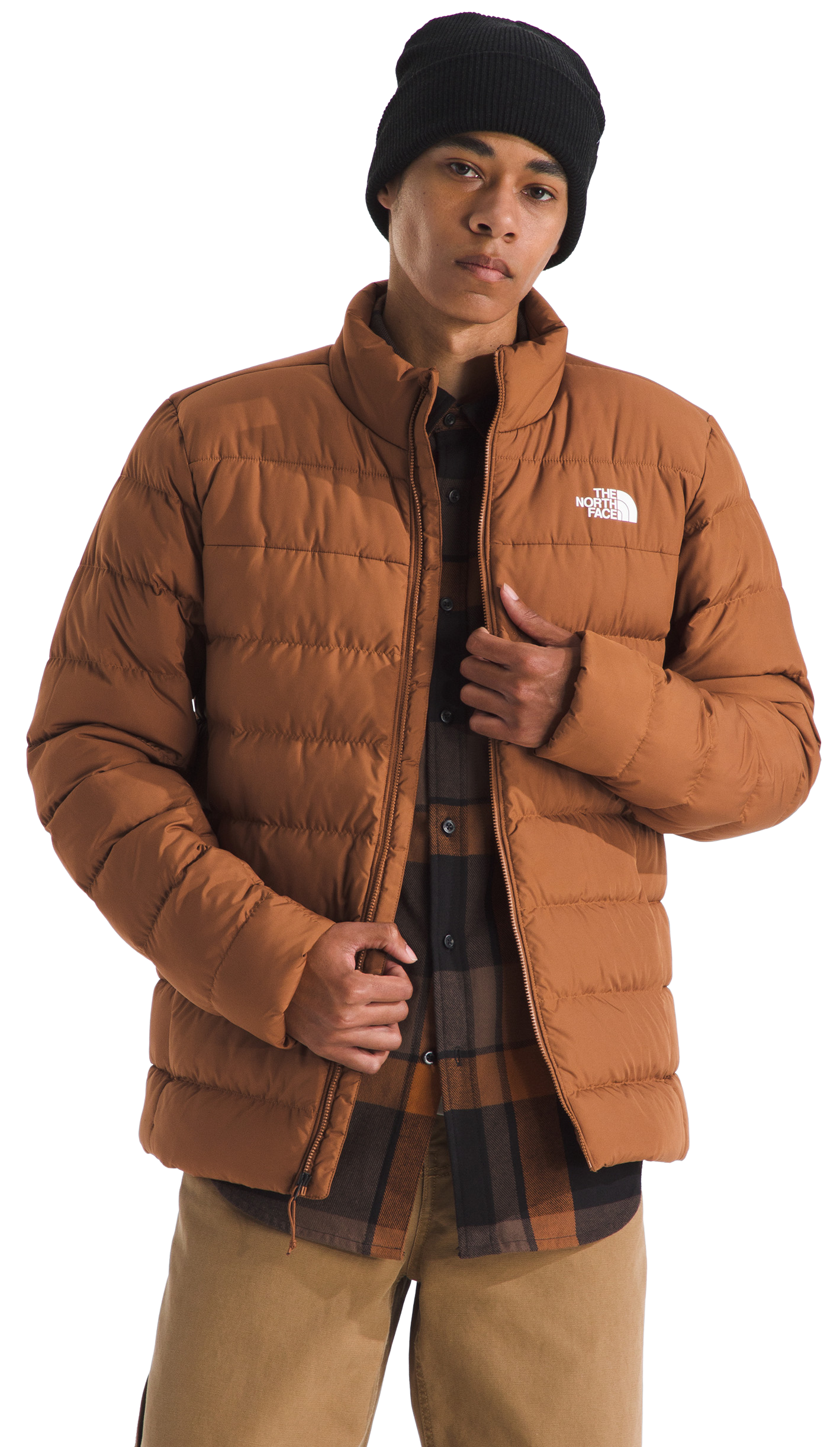 Image of The North Face Aconcagua 3 Jacket - Burnt Umber - S