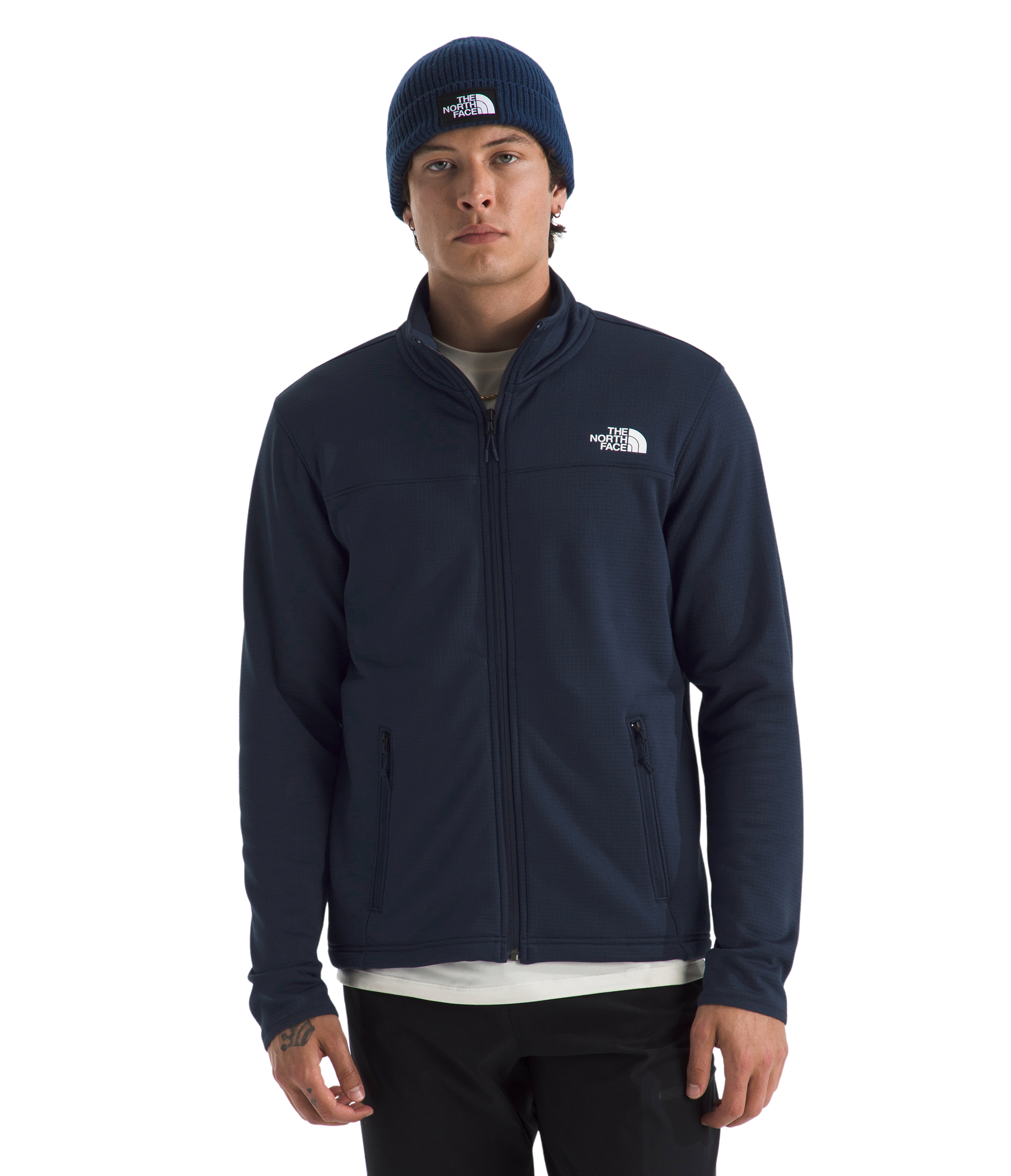 Image of The North Face Cedar Trail Grid Fleece Full-Zip Jacket