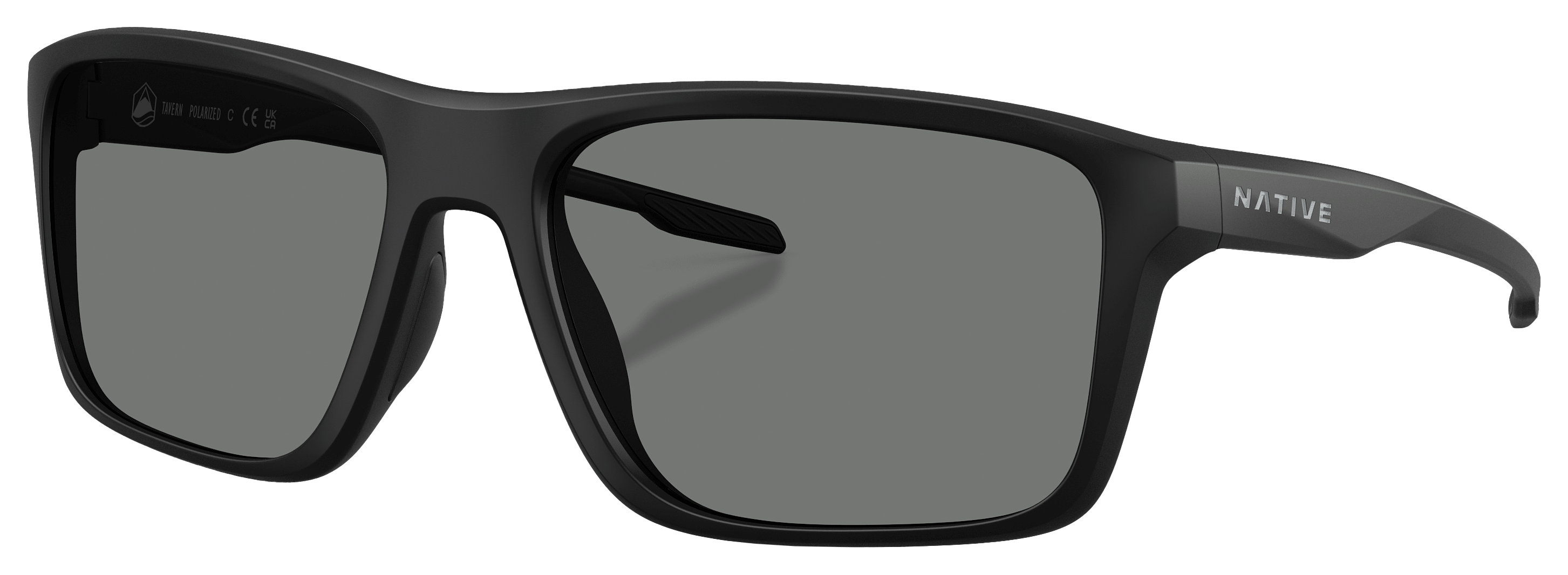 Native Eyewear Tavern XD9043 Polarized Sunglasses - Matte Black/Gray - Medium