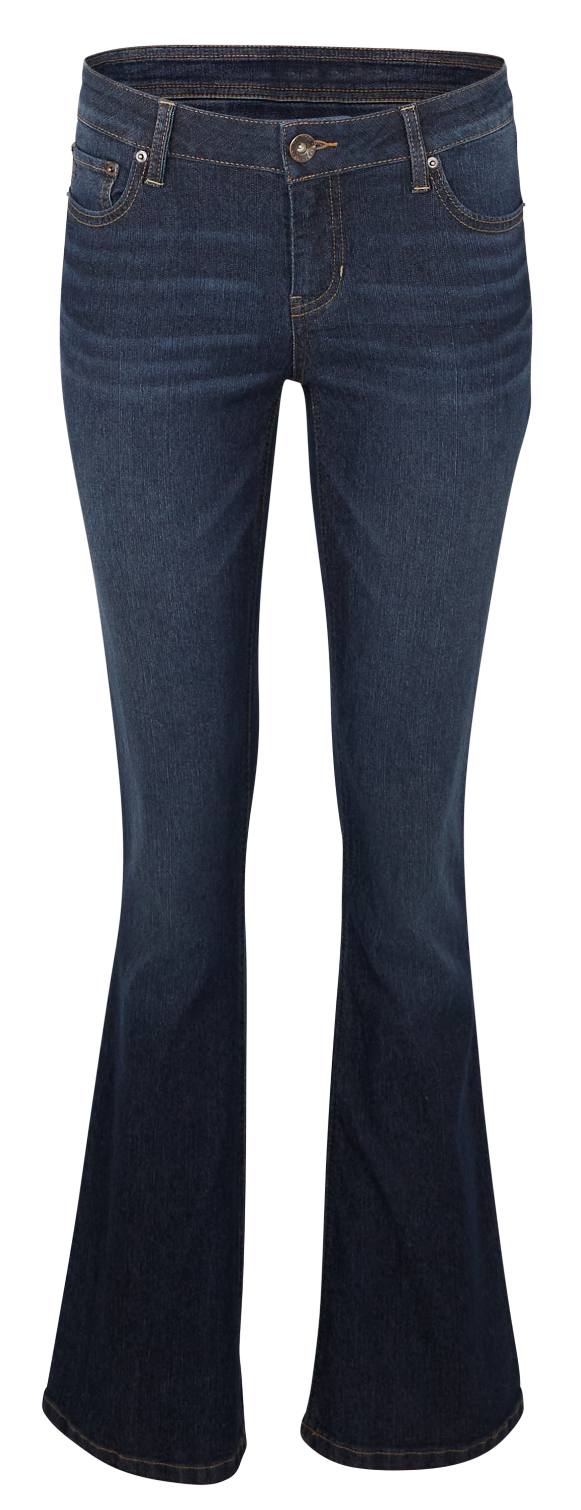 Image of Natural Reflections Bootcut Jeans for Ladies - Dark Wash