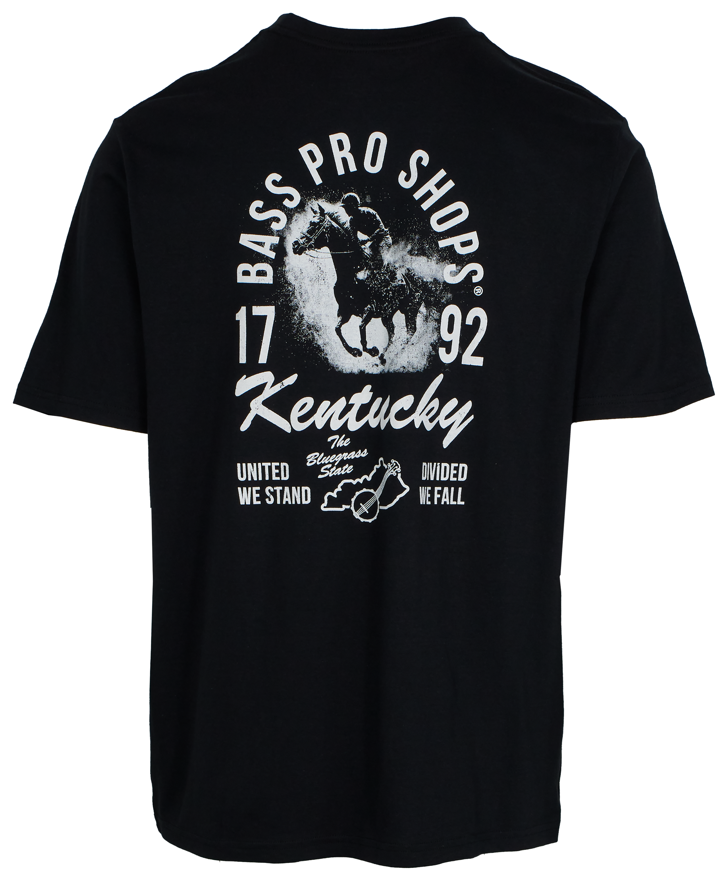 Image of Bass Pro Shops Kentucky Derby Short-Sleeve T-Shirt for Men - Black - M