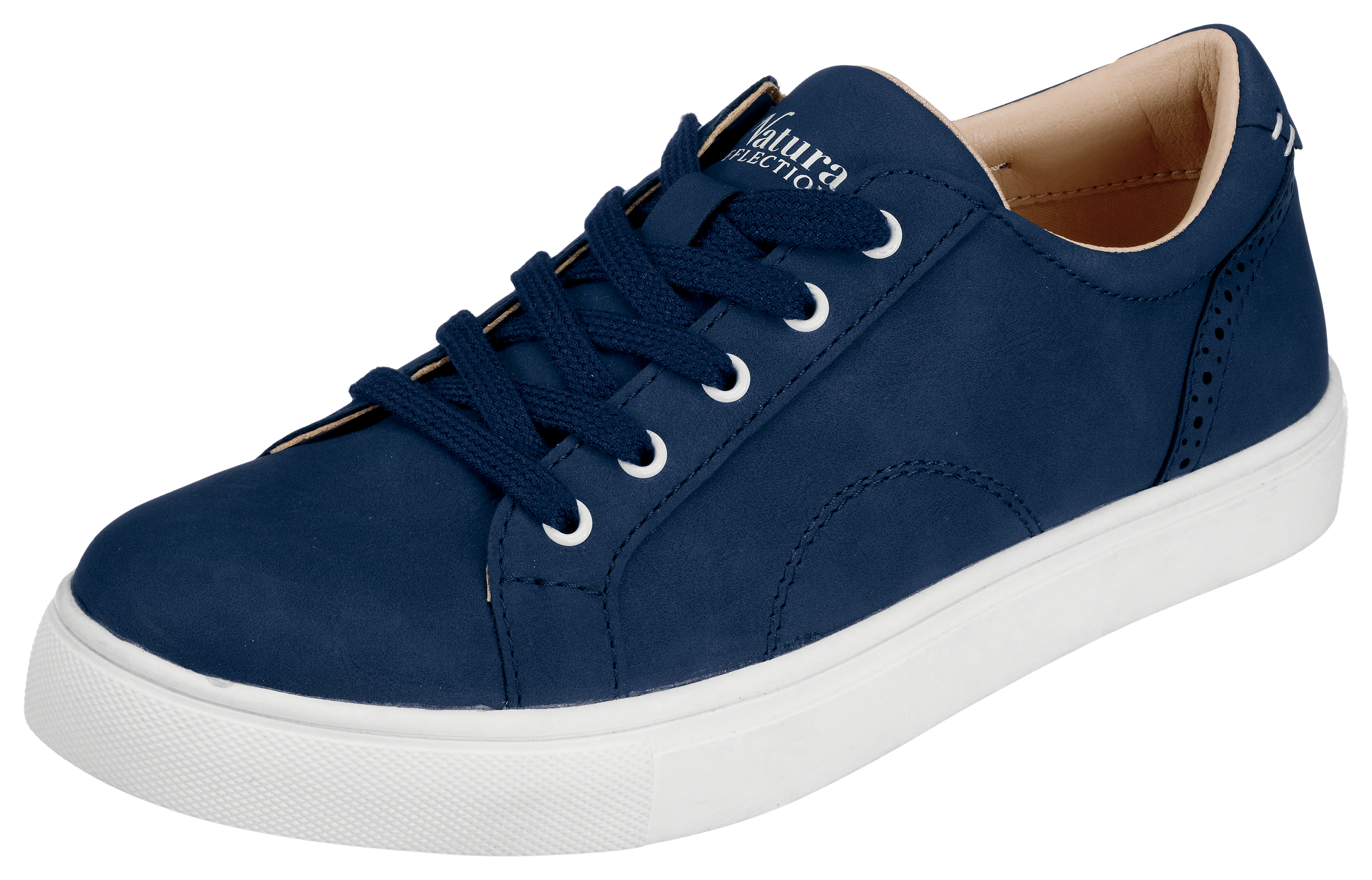 Image of Natural Reflections Fern Sneakers for Ladies - Navy Blue