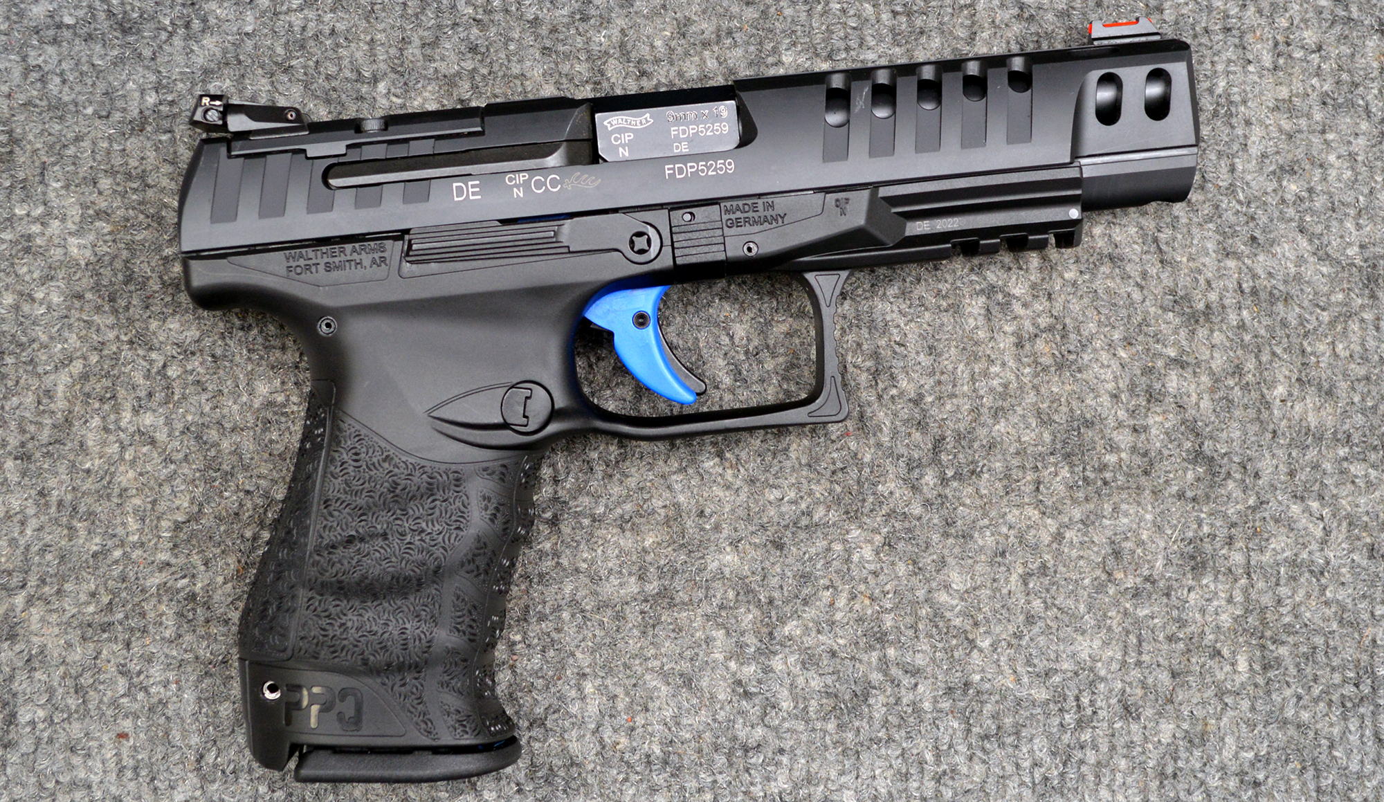 ++WALTHER Q5 MATCH PPQ 9MM LUGER - Walther
