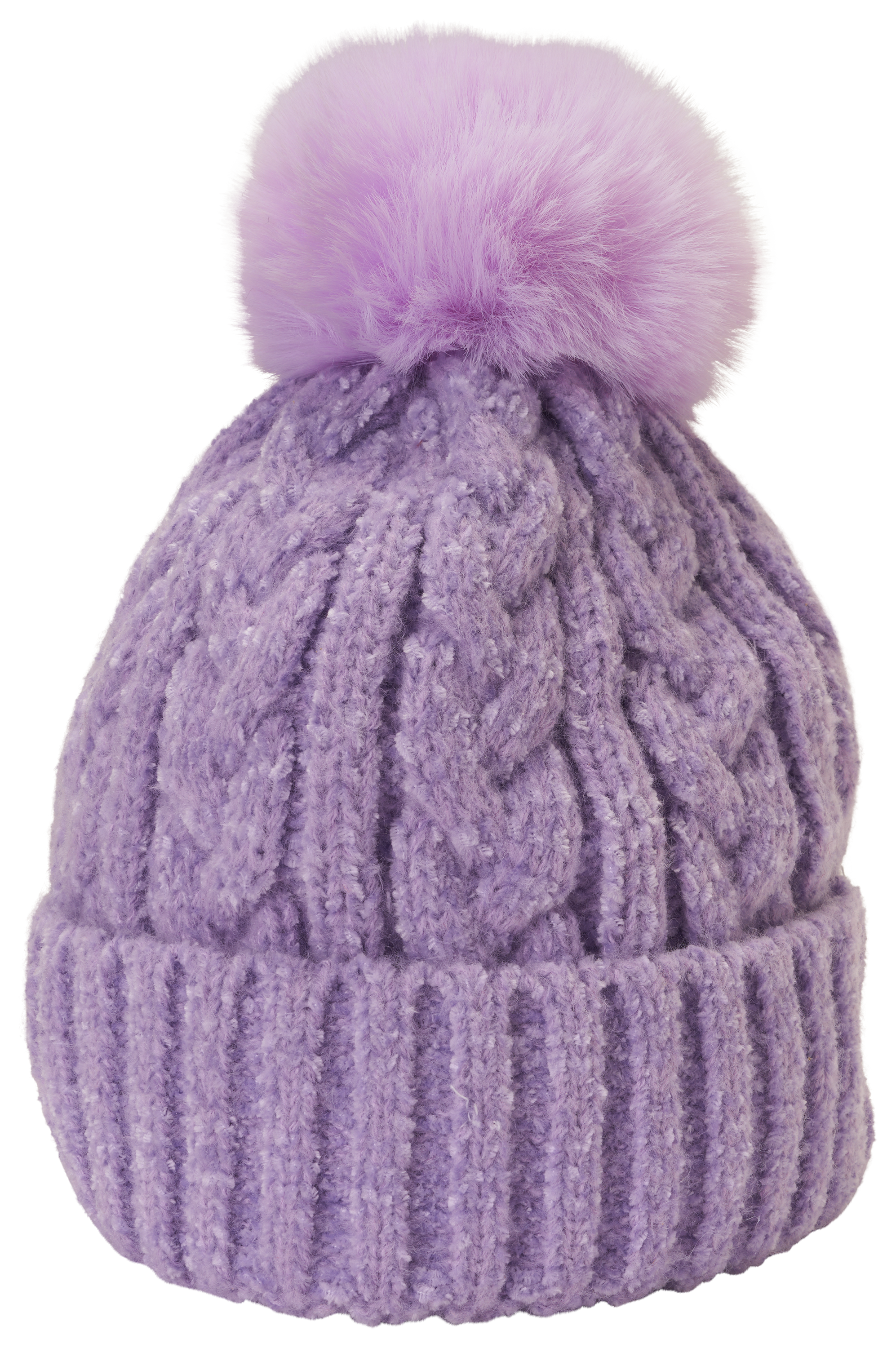 GRAND SIERRA Chenille Cuff Beanie for Kids