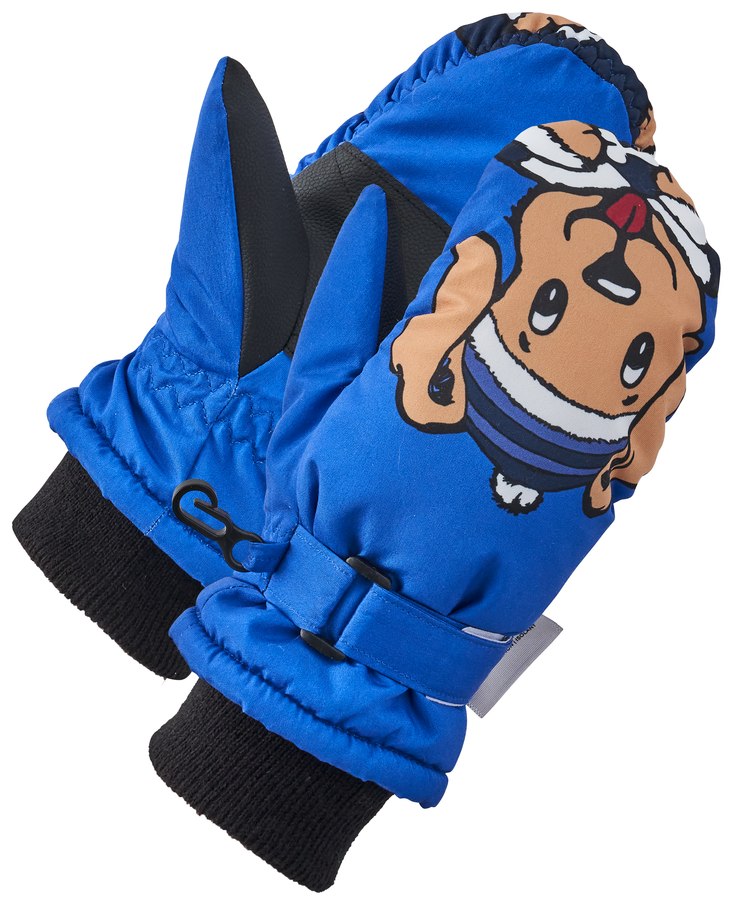 Image of Grand Sierra Critter Insulated Mittens for Toddlers - Blue