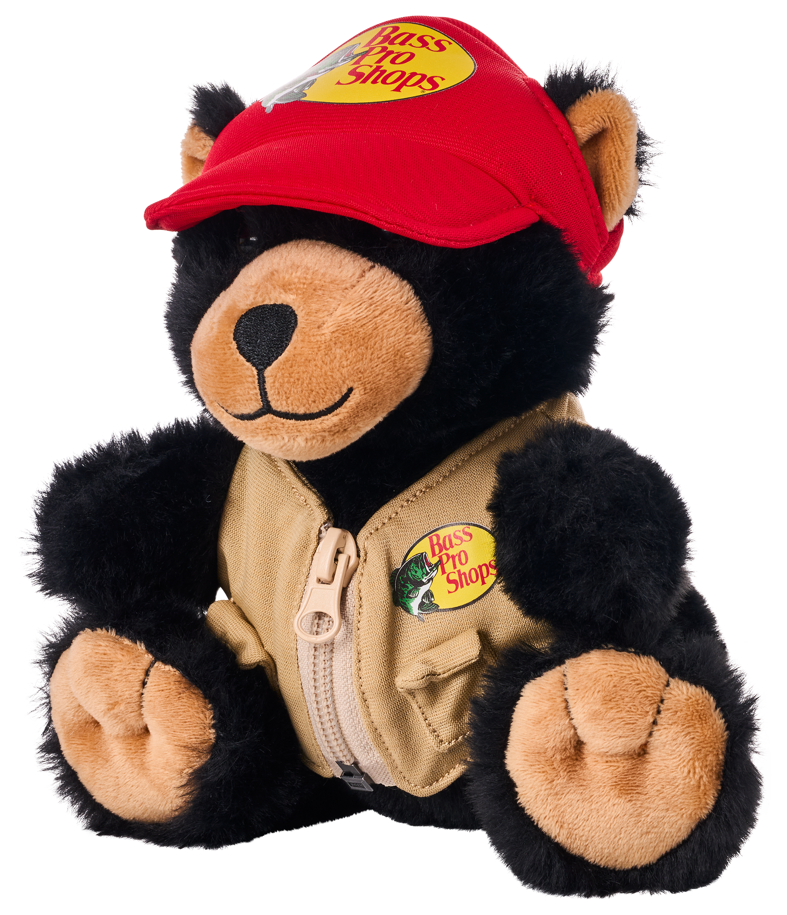 Bass Pro Shops Stuffed Plush Fishing Bear Toy