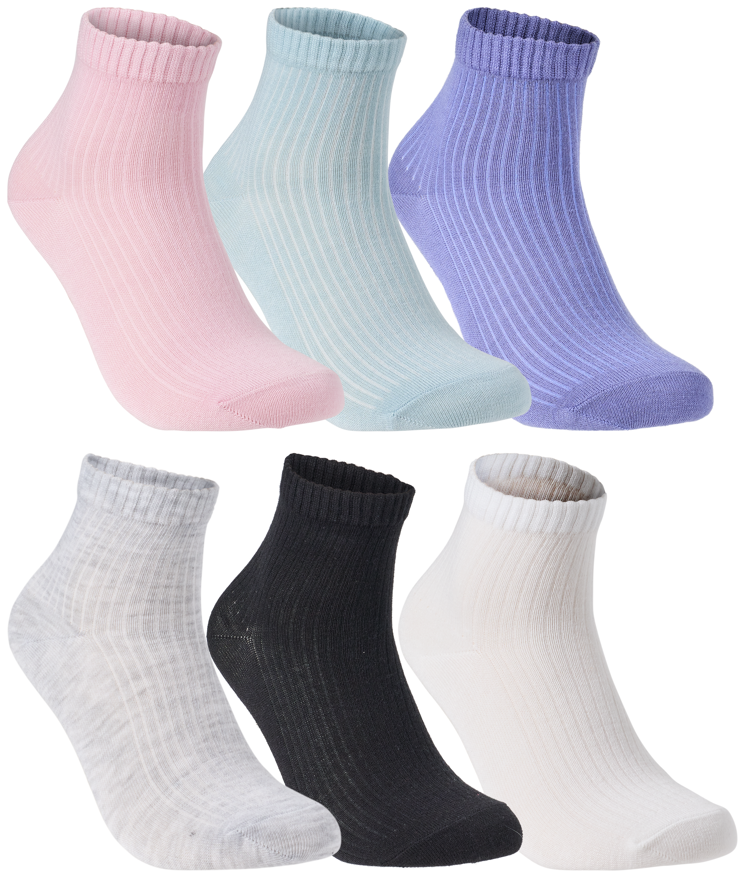 Image of Natural Reflections Lightweight Quarter Socks