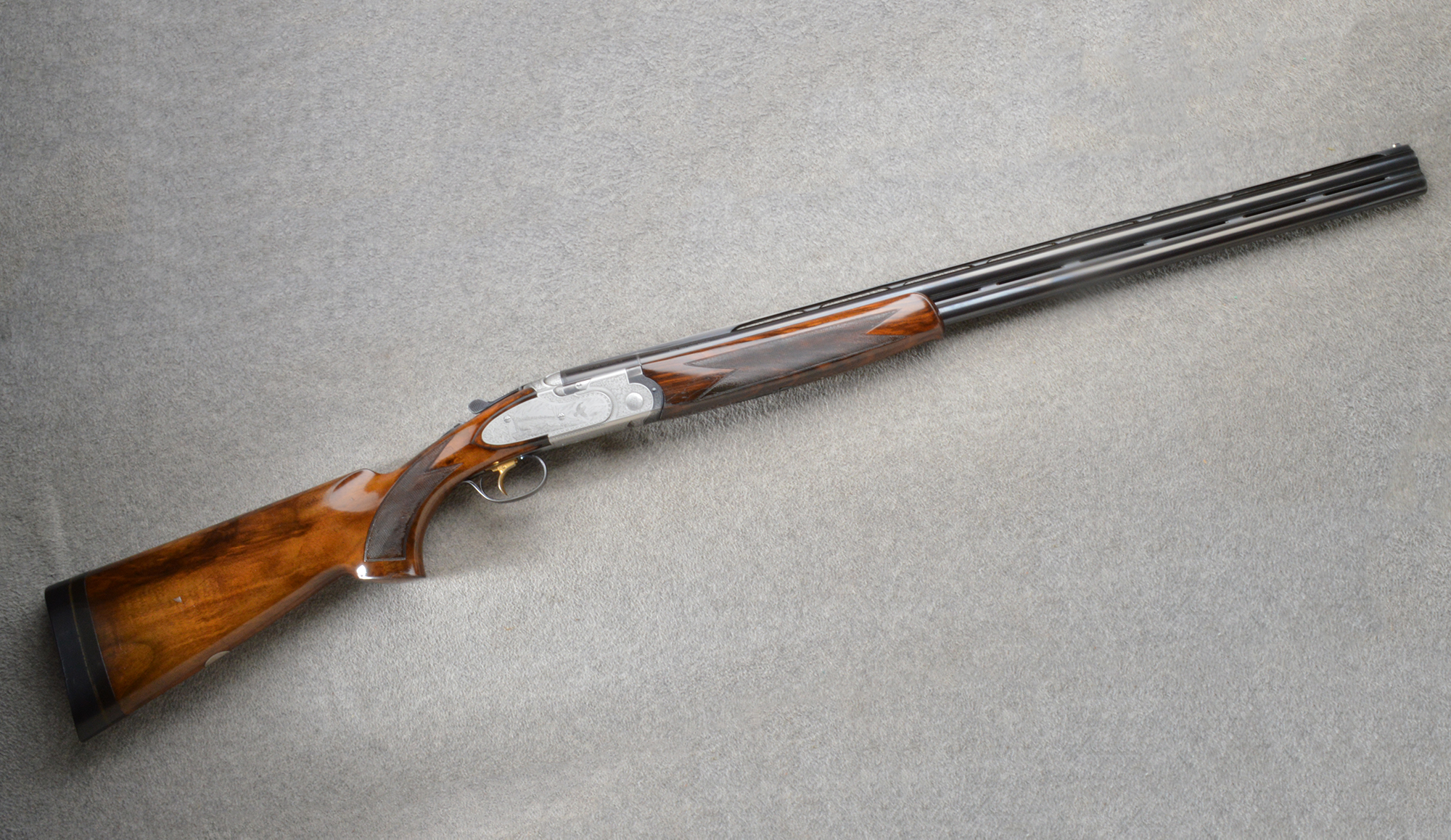 Image of Beretta ~ Model S687 ~ EELL ~ Diamond Pigeon ~ Engraved Bottega C. Giovanelli ~ 12 Gauge ~ 2011 Production