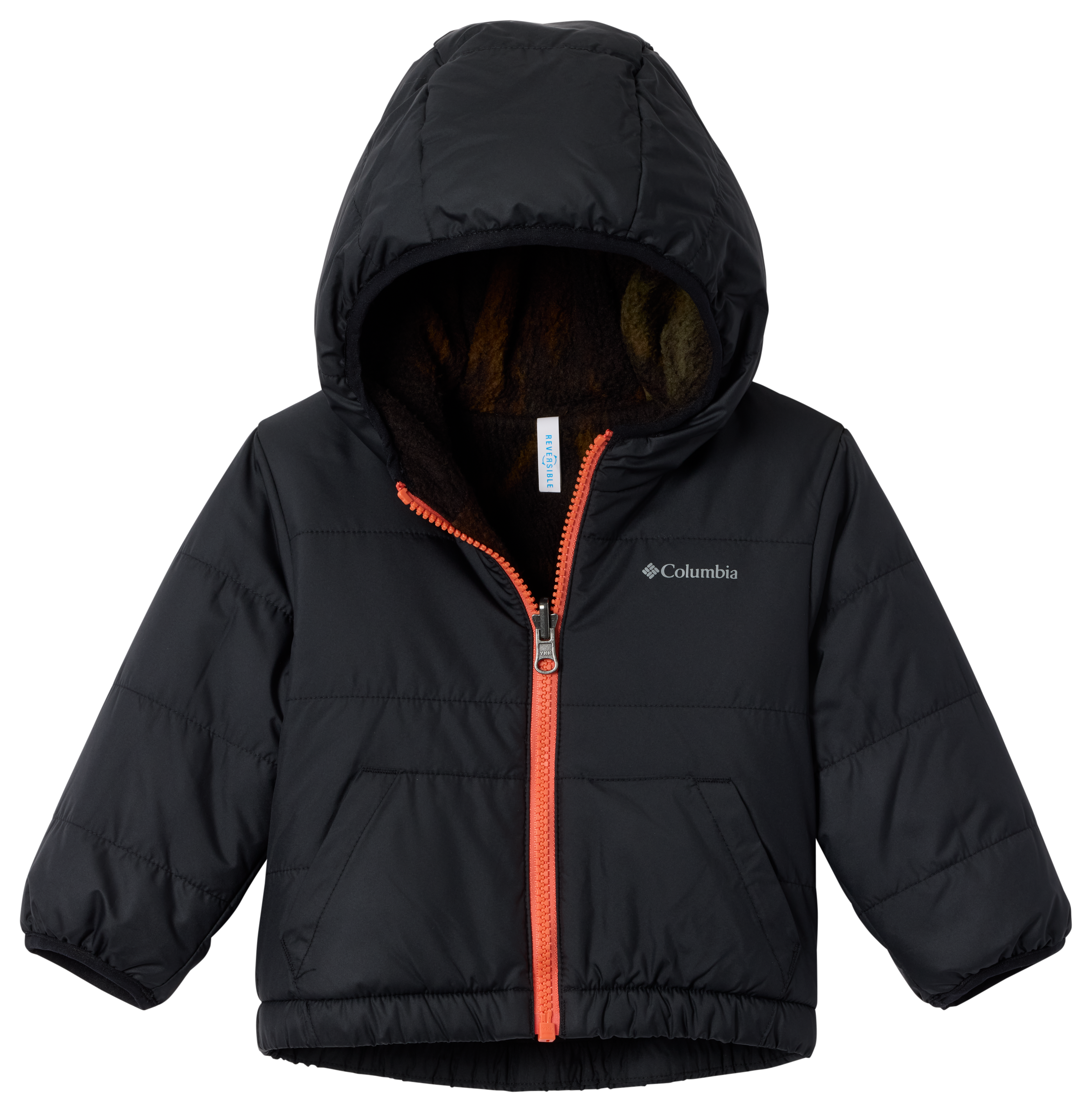 Image of Columbia Double Trouble II Jacket for Babies - Black/Timberwolf - 12-18 Months