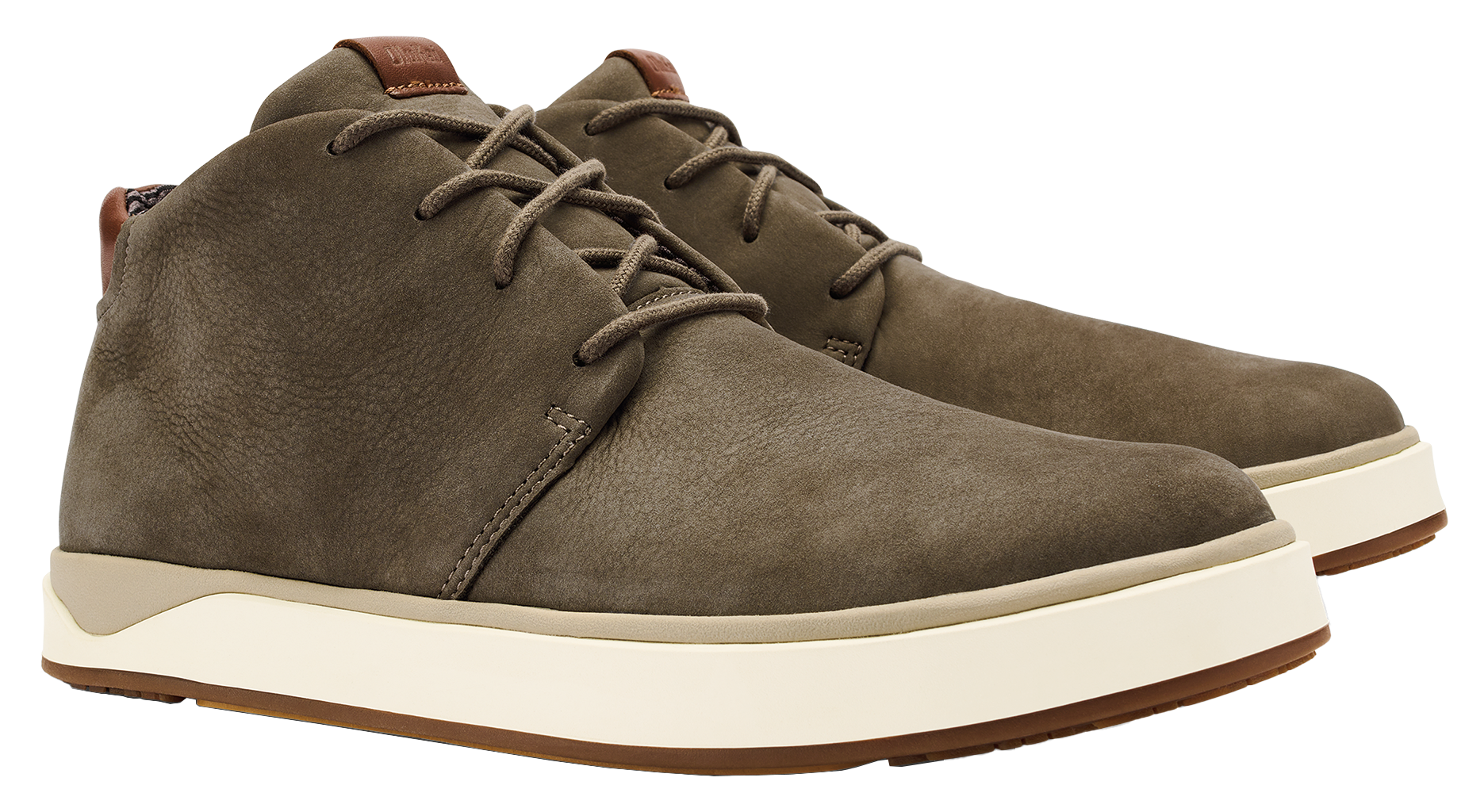 Image of OluKai Papaku Ili Casual Shoes for Men - Mustang/Mustang