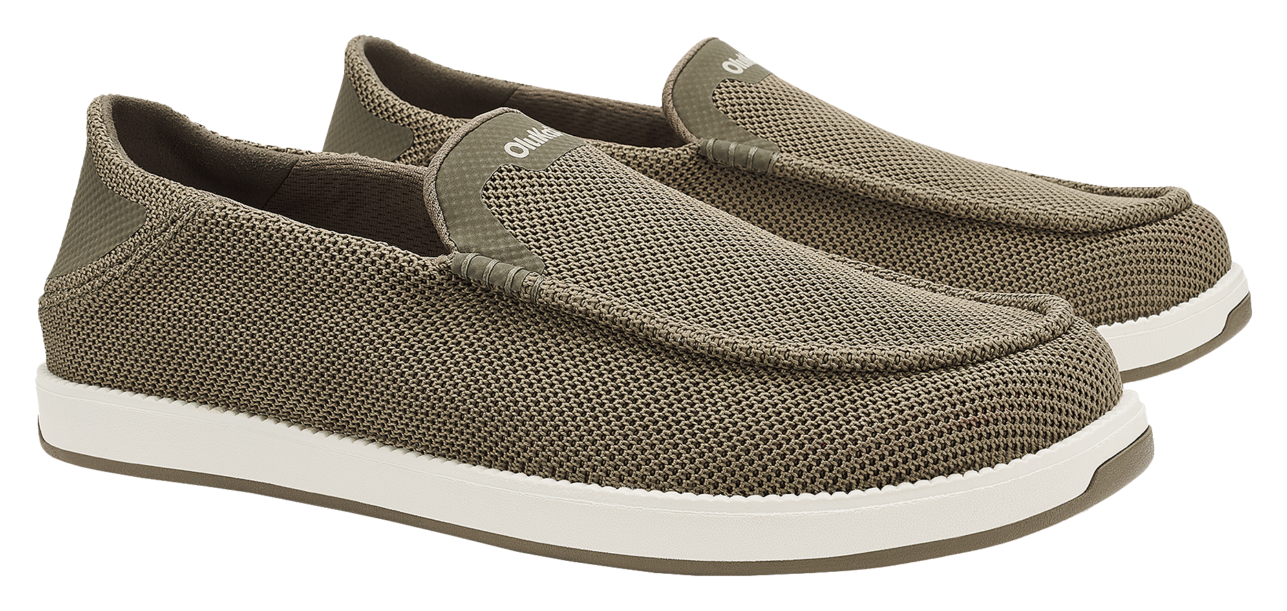Image of OluKai Kakaha Mesh Slip-On Shoes for Men - Clay