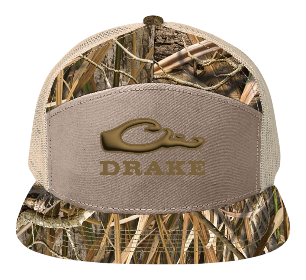 Image of Drake Waterfowl X Lost Mesh-Back Cap - Mossy Oak Shadow Grass Habitat