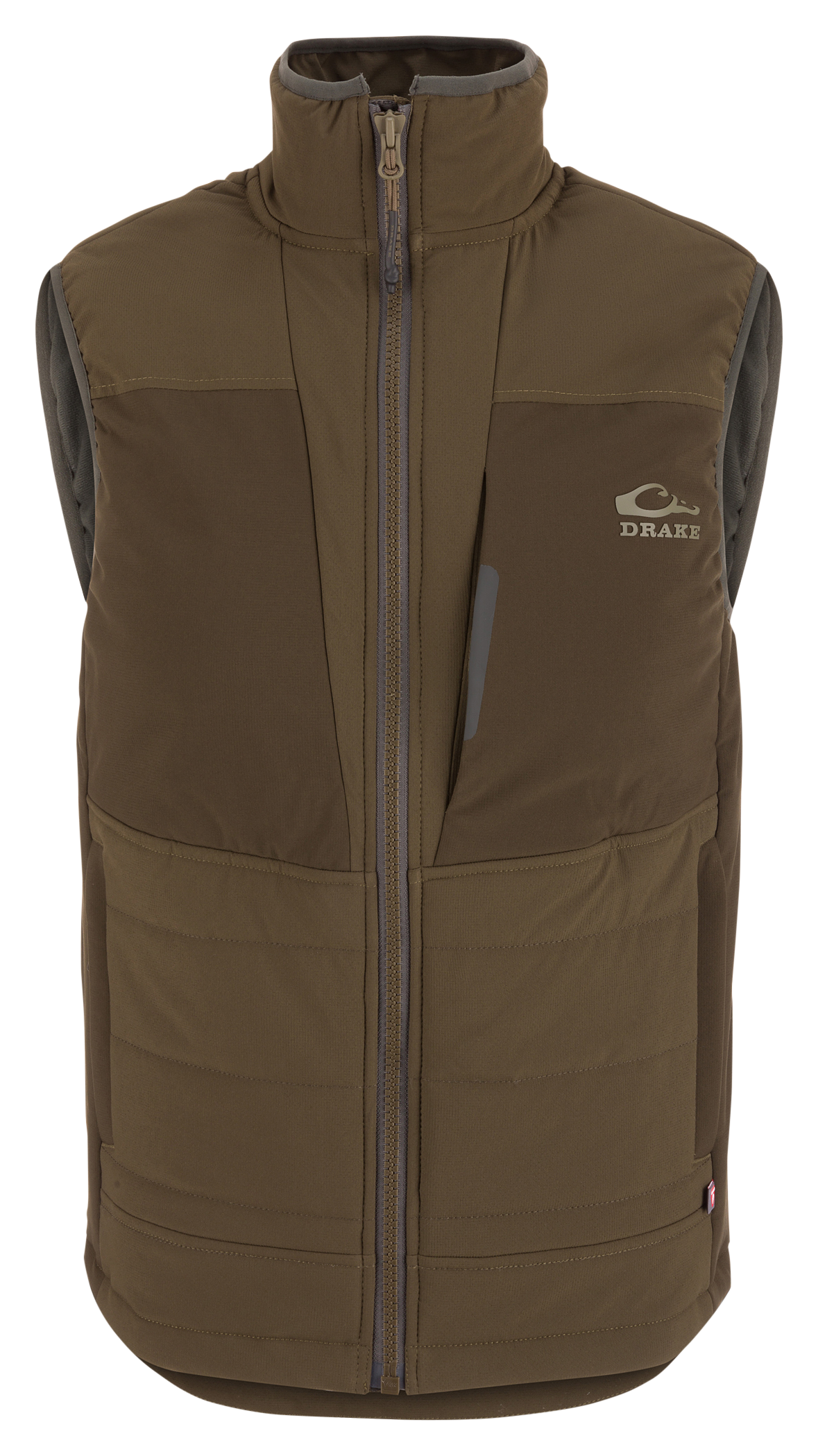 Image of Drake Waterfowl LST BMF Vest with Primaloft Insulation for Men - Green Timber