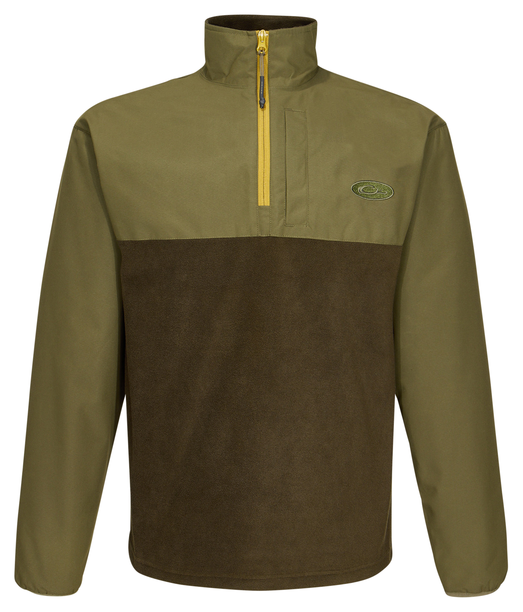 DRAKE Waterfowl EST Quarter-Zip Refuge Eqwader Long-Sleeve Pullover for Men