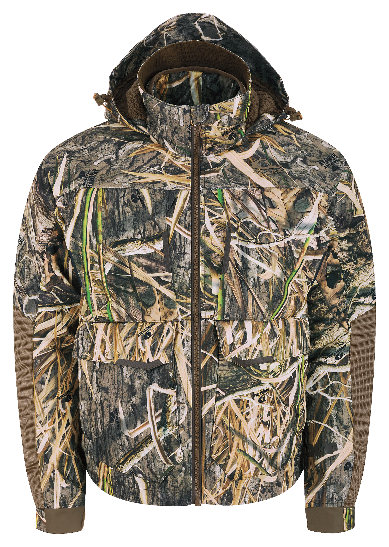 Image of Drake Waterfowl LST CommandXT 3-in-1 Jacket - Mossy Oak Shadow Grass Habitat - XL