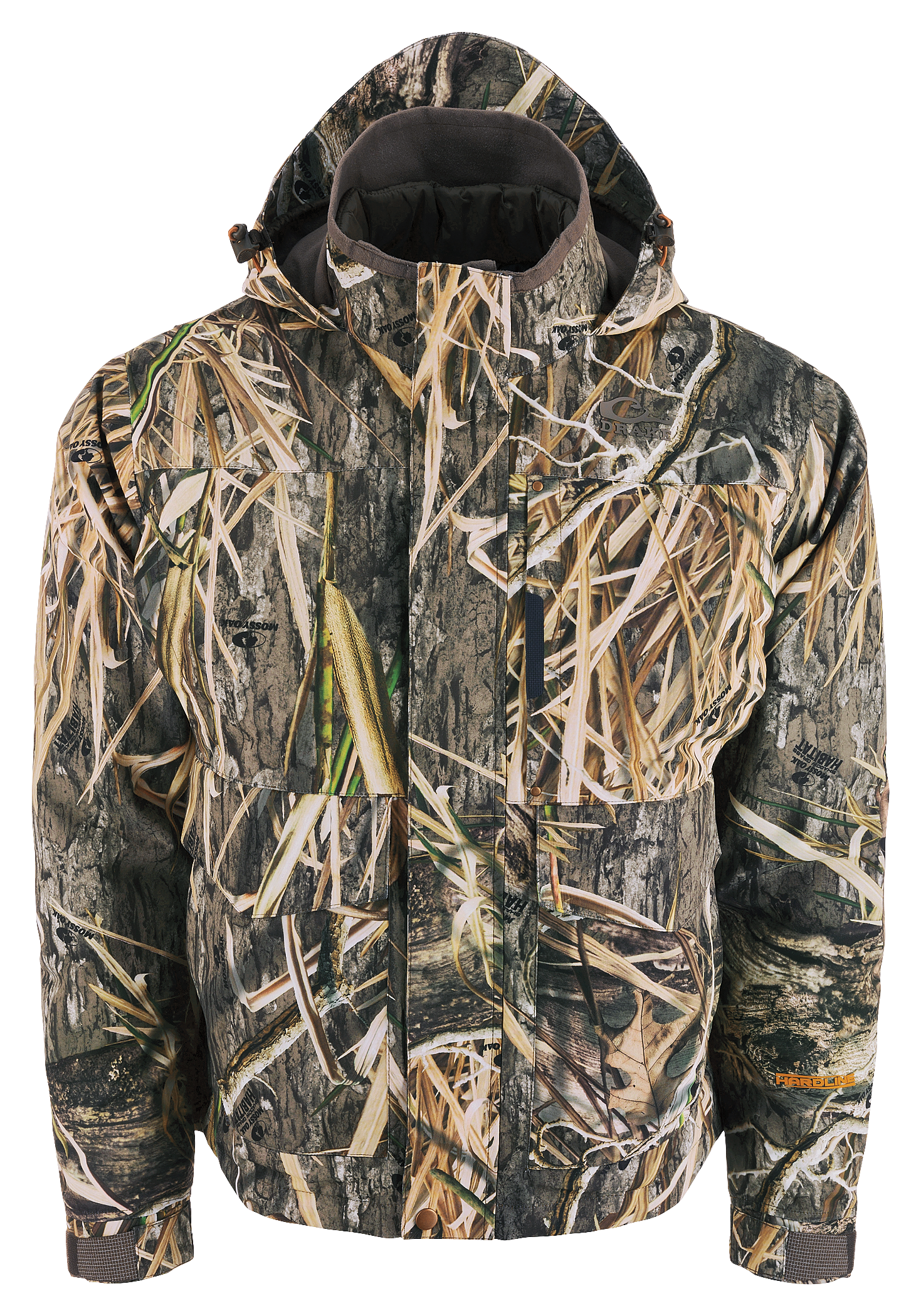 Image of Drake Waterfowl LST Hardline 3-in-1 Jacket for Men - Mossy Oak Shadow Grass Habitat - M