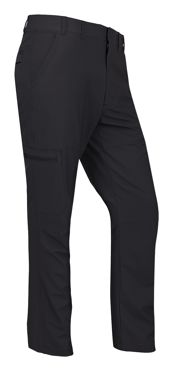 Image of Drake Waterfowl Traveler Trek Pants for Men - Caviar Black - 36x34