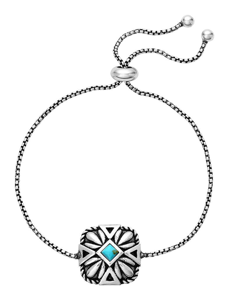 Image of Montana Silversmiths Desert Sage Turquoise Bracelet