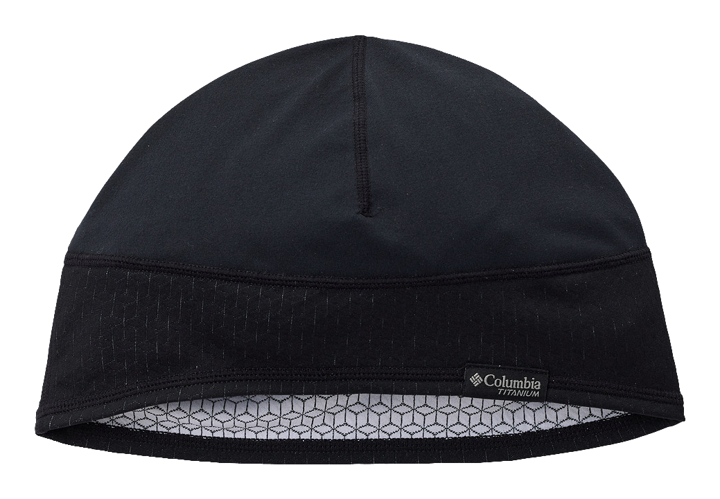 Image of Columbia Titanium Performance Beanie for Men - Black - L/XL