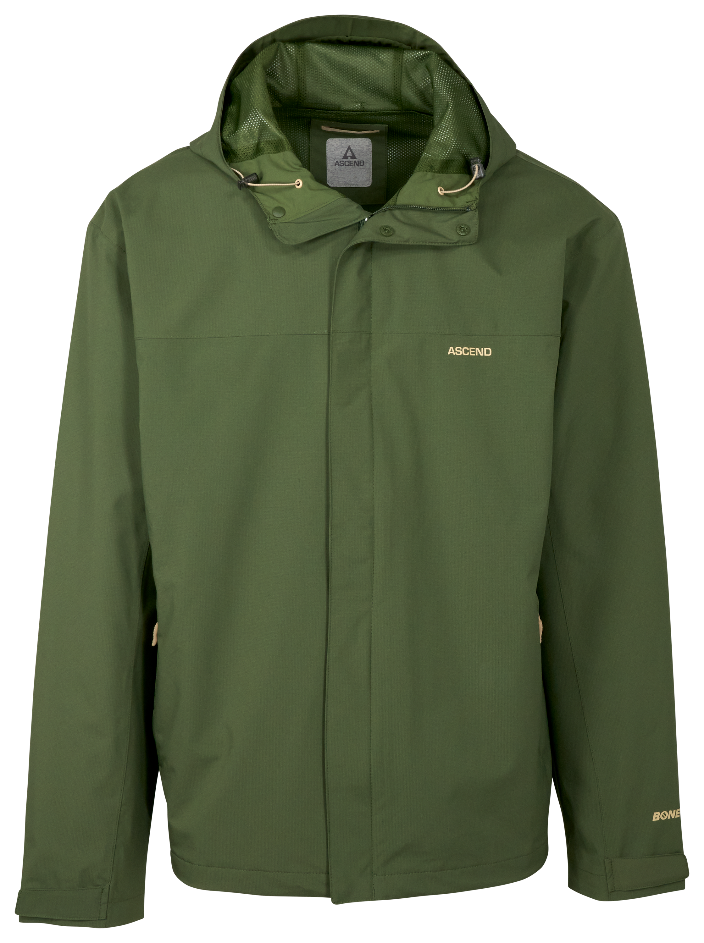 Image of Ascend Meramec River Jacket with BONE-DRY - Bronze Green - 3XLT