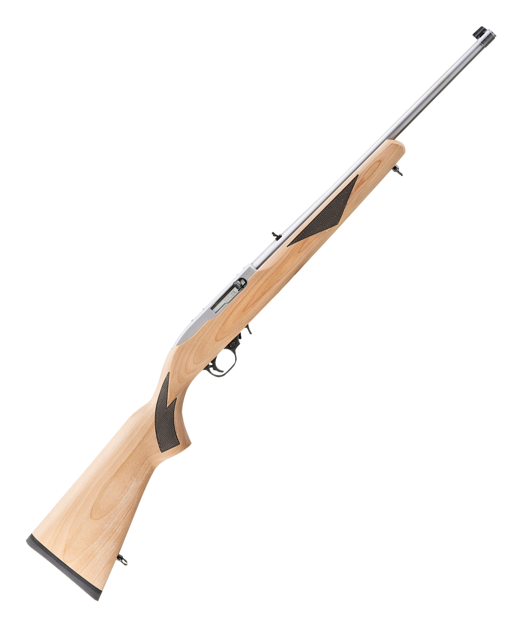 Ruger 1022 Sporter SemiAuto Rimfire Rifle with Wood Stock  Natural Wood