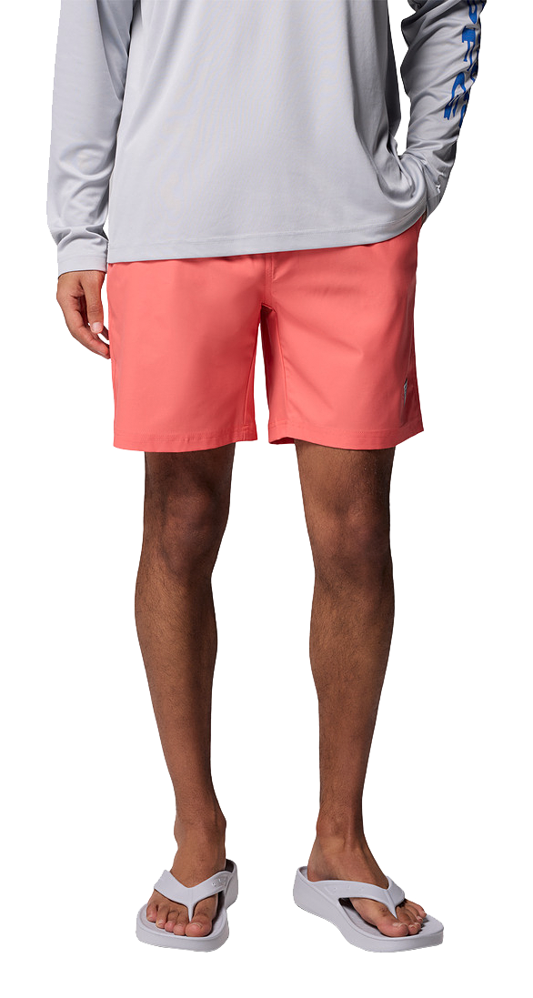 Image of Columbia PFG Rambler Swim Shorts - Melonade