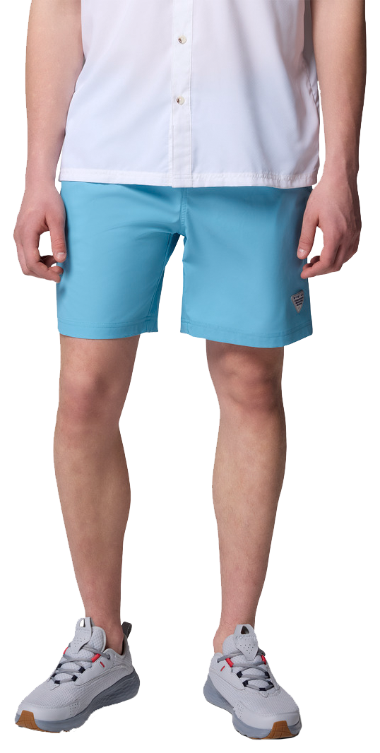 Image of Columbia PFG Rambler Swim Shorts - Vintage Blue