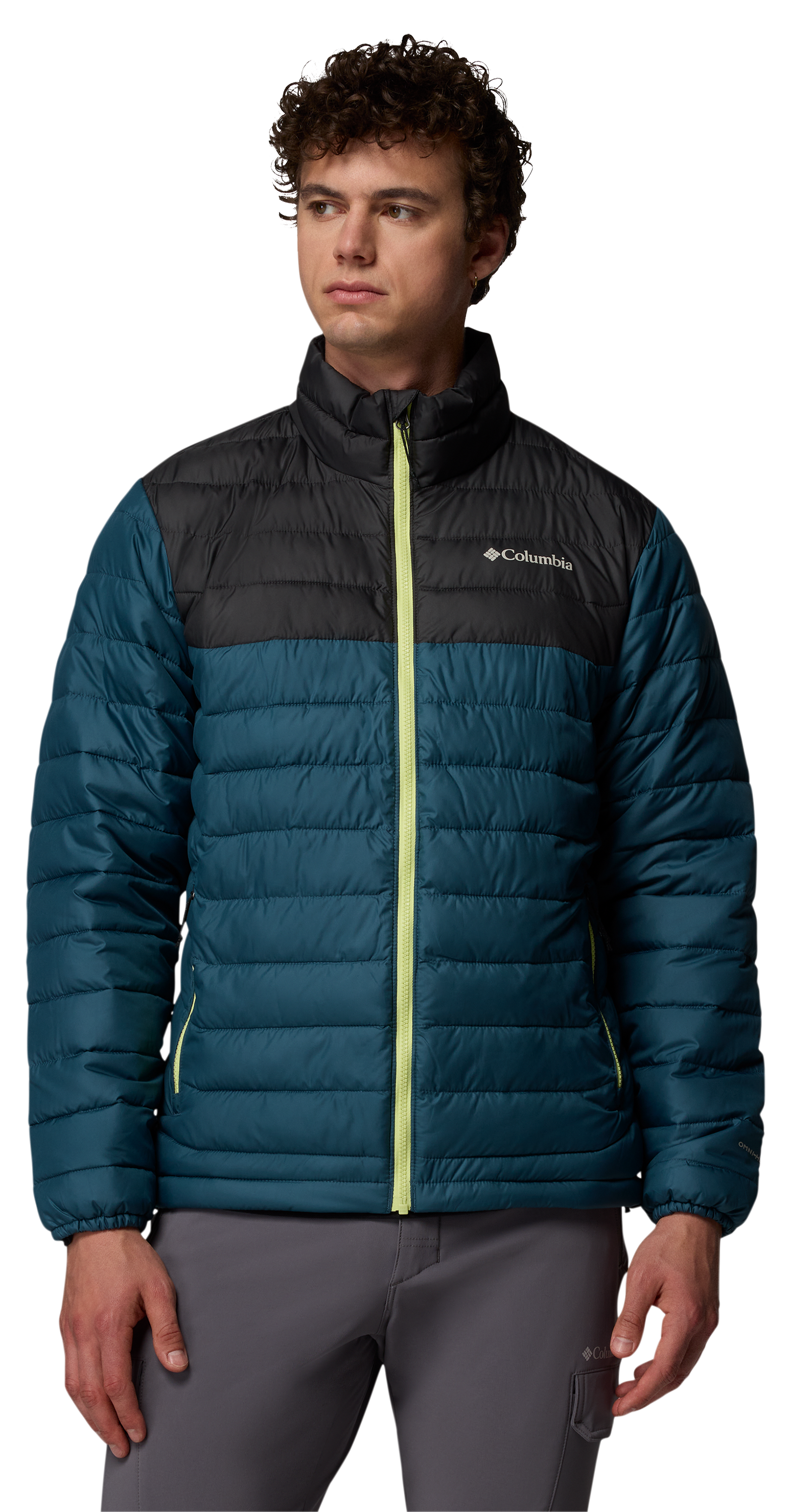 Image of Columbia Powder Lite II Jacket - Everblue/Shark - M