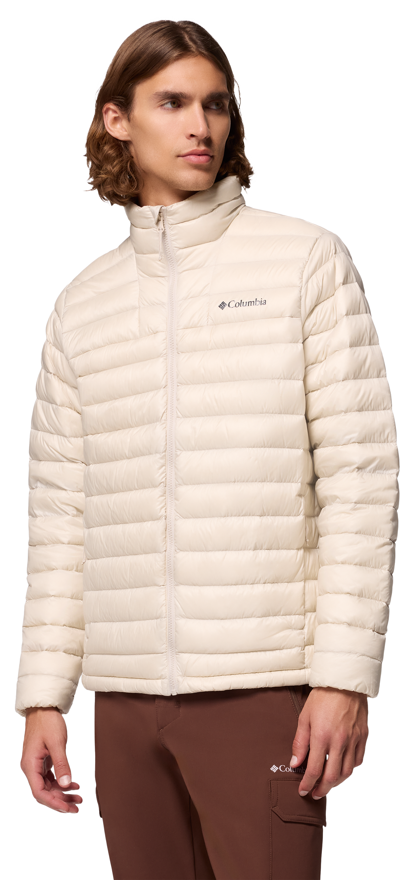 Image of Columbia Corelite Down Jacket for Men - Dark Stone - L