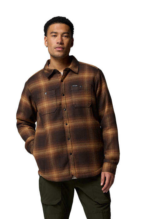 Image of Columbia Windward II Shirt Jacket - Tobacco Blurred Ombre - S