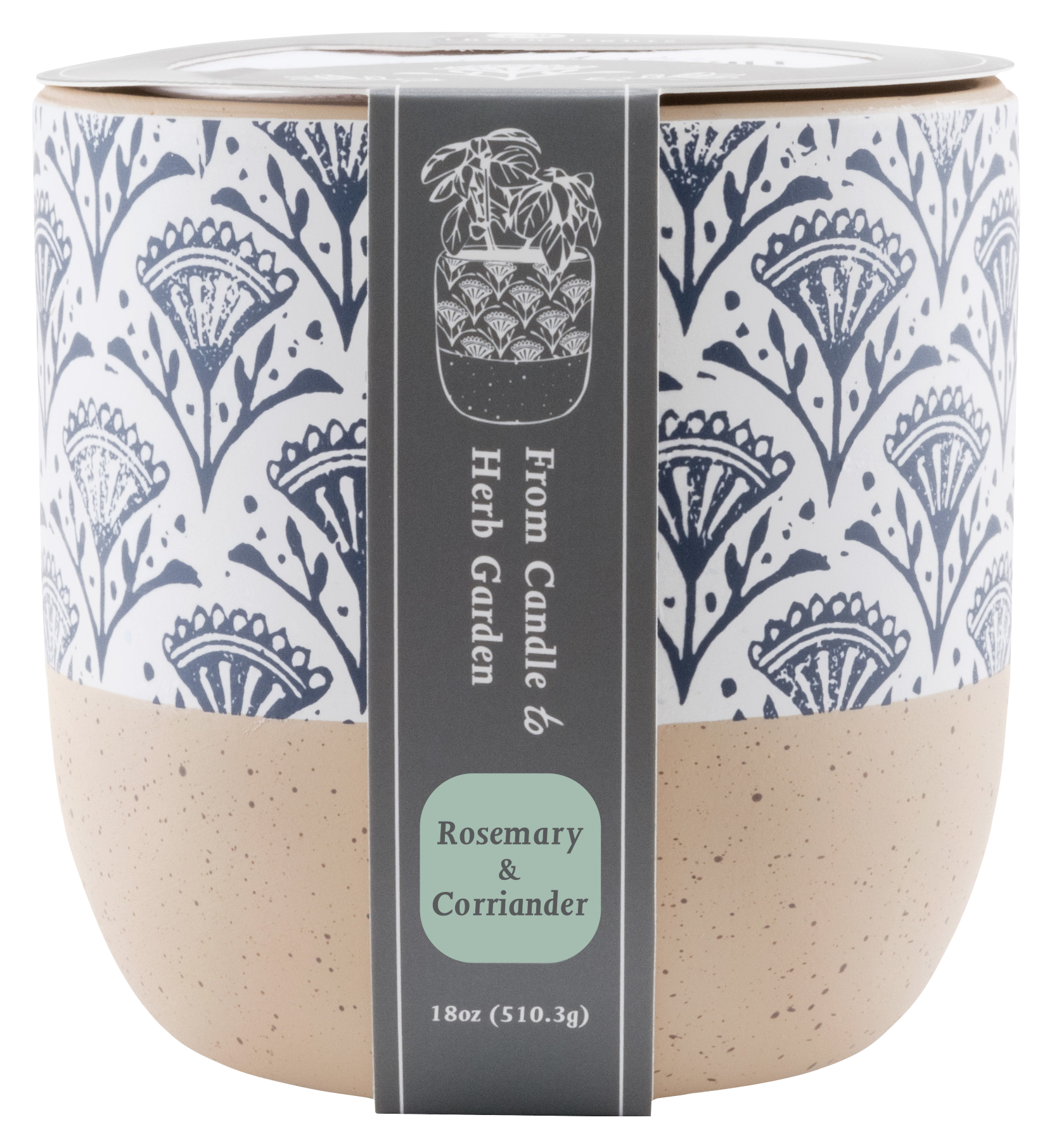 Image of Northern Lights Candles From Candle to Herb Garden Candle - Rosemary & Corriander