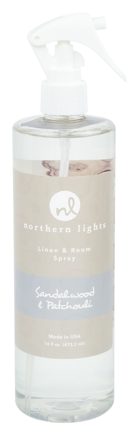 Image of Northern Lights Candles Room Spray - Sandalwood & Patchouli