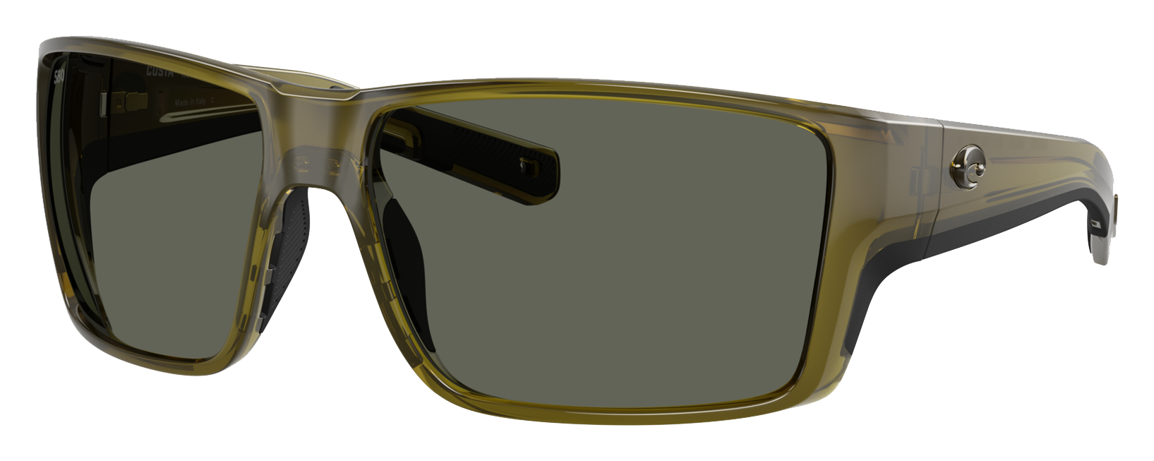 Image of Costa Del Mar Reefton PRO 580G Glass Polarized Sunglasses - Seagrass/Gray - X-Large