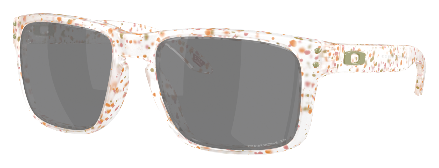 OAKLEY Holbrook OO9102 Terrazzo Collection Prizm Grey Mirror Polarized Sunglasses